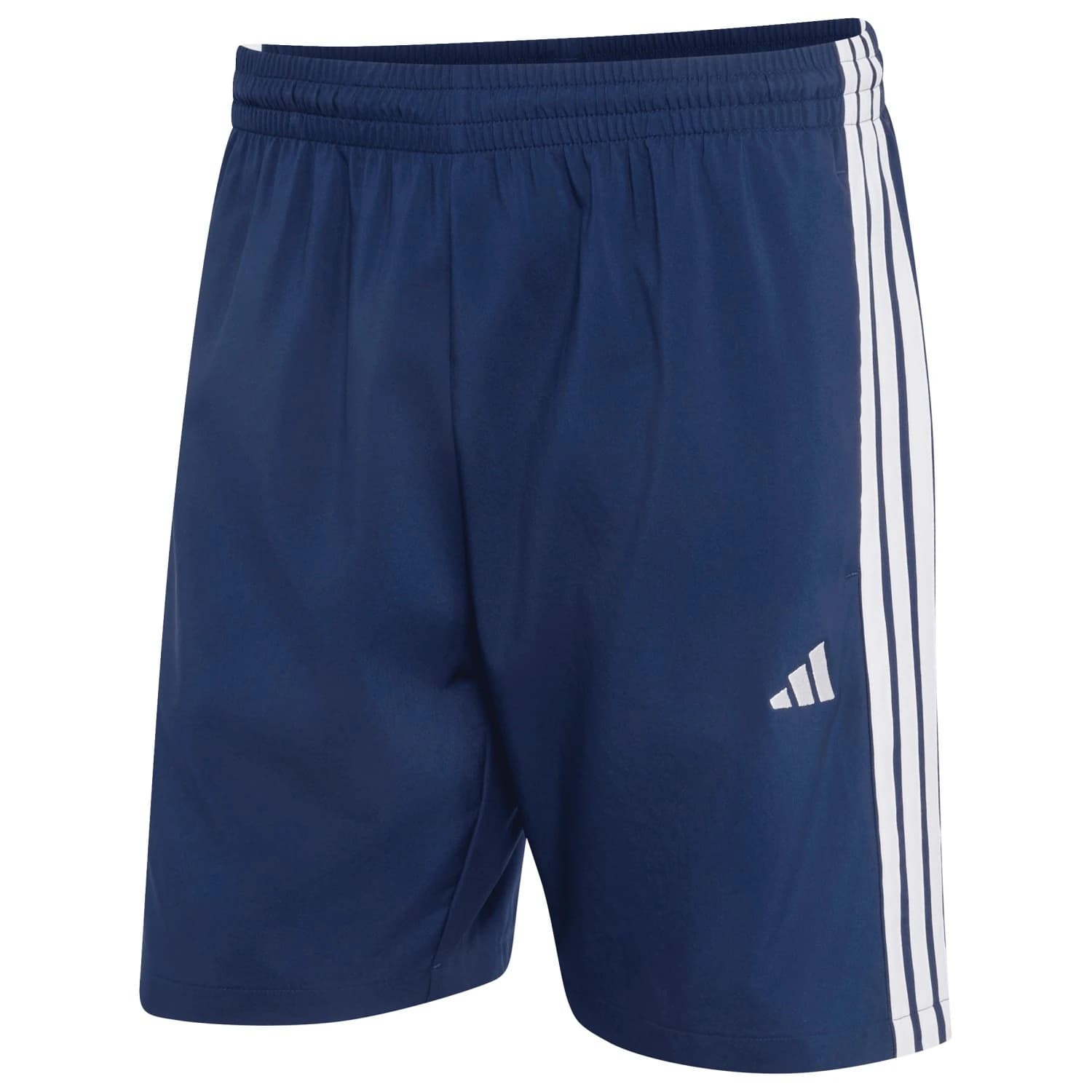 Мъжки къси панталони adidas Essentials 3-Stripes Chelsea Lite Woven Shorts - Team Navy Blue 2 / White