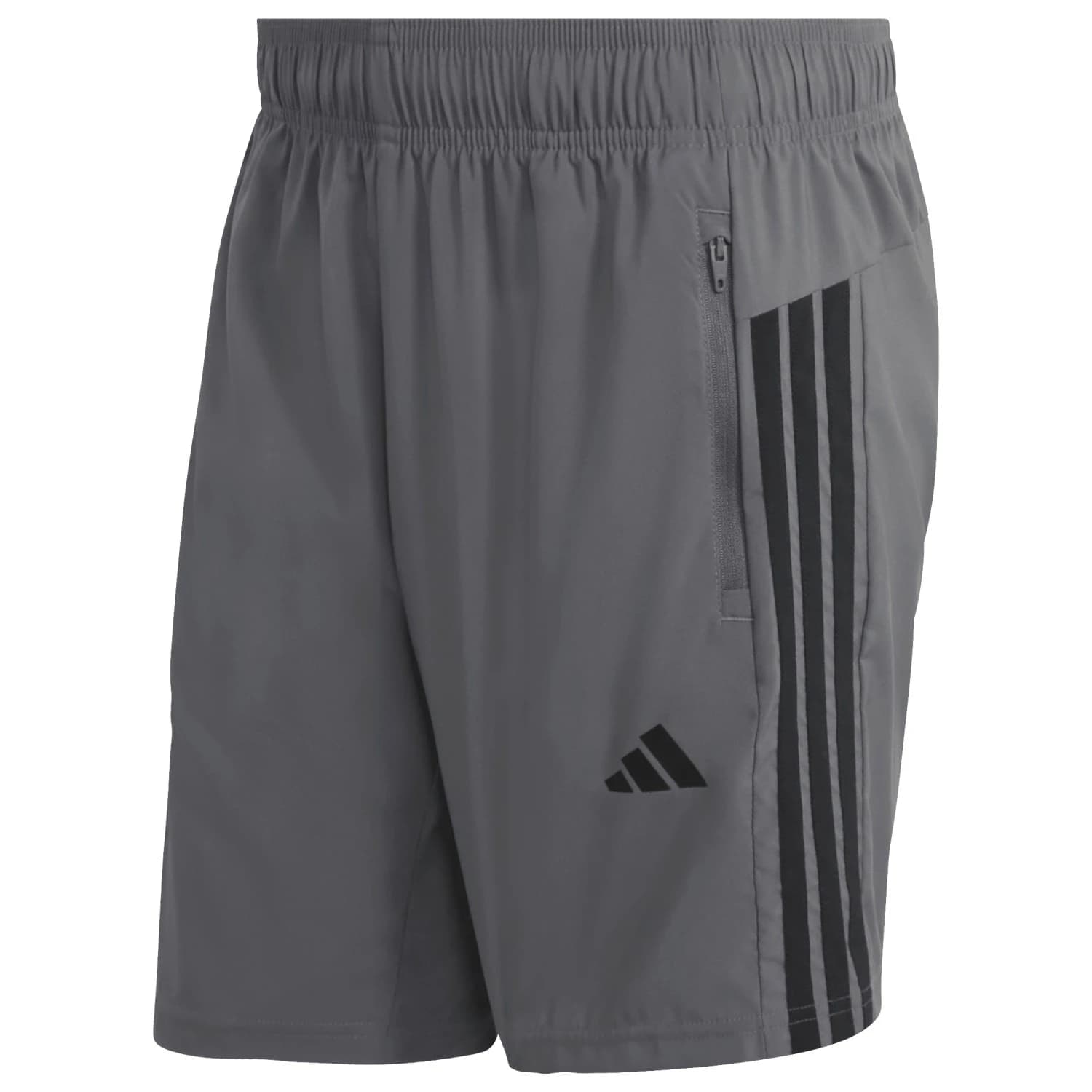 Мъжки къси панталони adidas Workout Essentials Base 3 Stripes Woven Short Shorts - Grey Five / Black