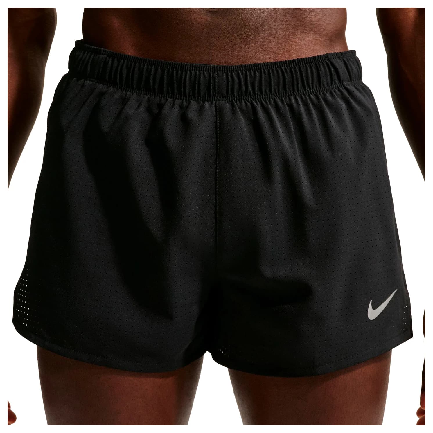 Мъжки шорти за бягане Nike Dri-Fit Fast 3'' Brief Short Energy Running shorts - Black / Black / Reflective Silver