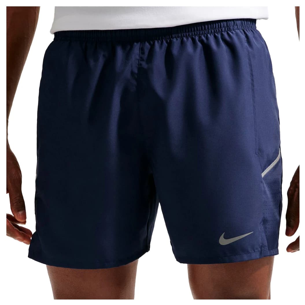 Мъжки шорти за бягане Nike Dri-Fit Miler 5'' Brief Short Running shorts - Midnight Navy / Obsidian / Reflective Silver