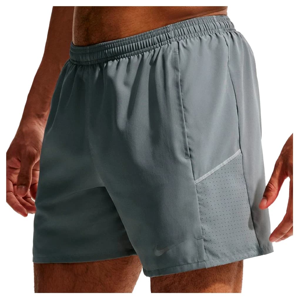 Мъжки шорти за бягане Nike Dri-Fit Miler 5'' Brief Short Running shorts - Smoke Grey / Iron Grey / Reflective Silver