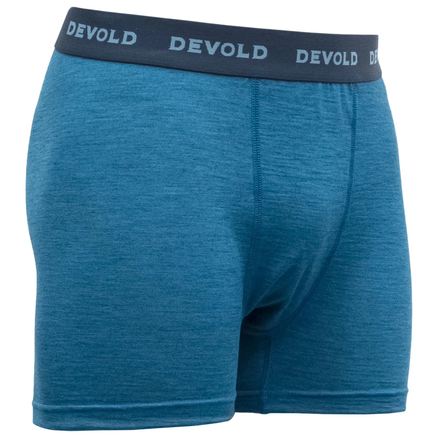 Мериносово термобельо Devold Breeze Boxer Merino base layer - Blue Melange
