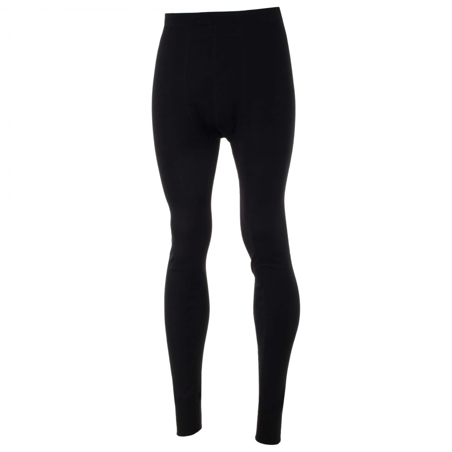Мъжко копринено термобельо Engel Lange Unterhose Merino base layer - Black