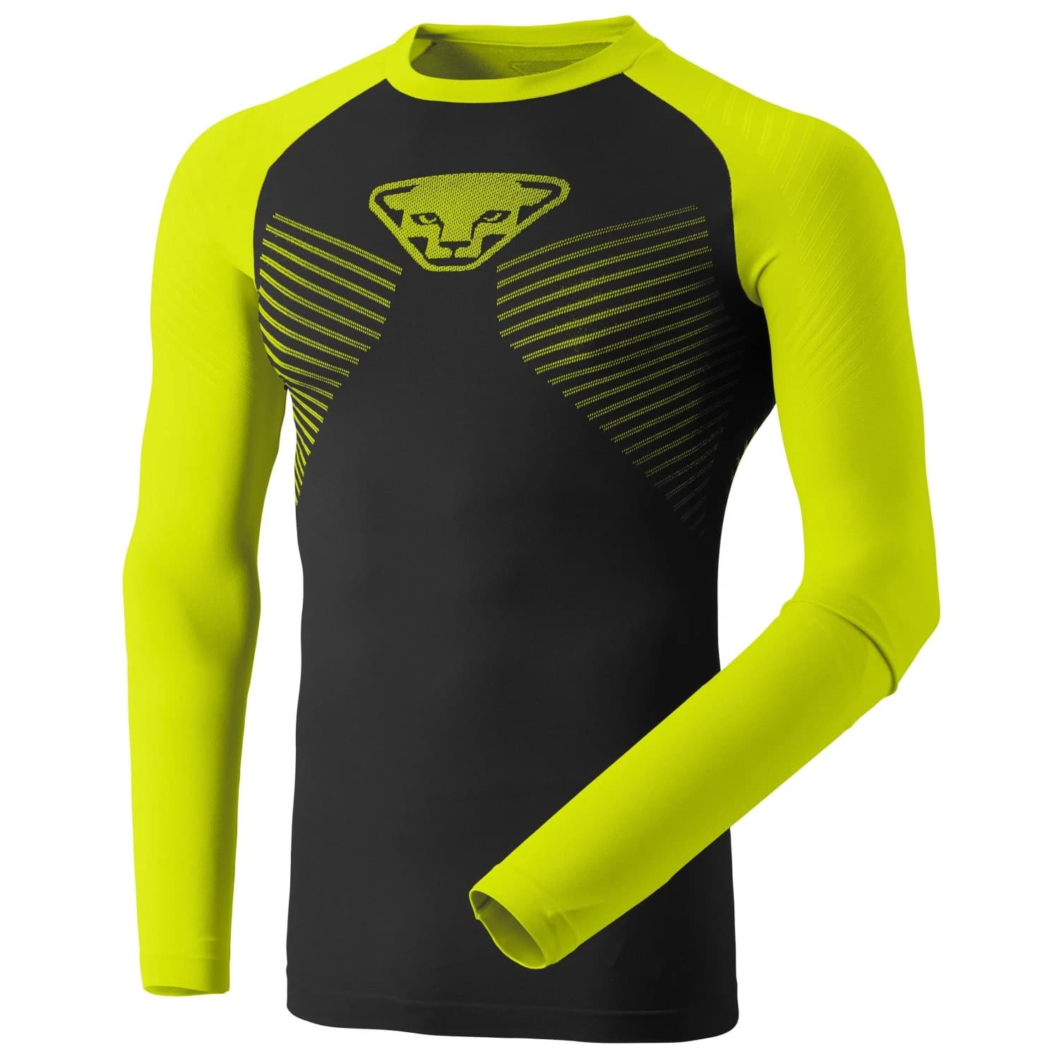 Мъжко синтетично термобельо Dynafit Speed Dryarn L/S Tee Synthetic base layer - Ultra Yellow