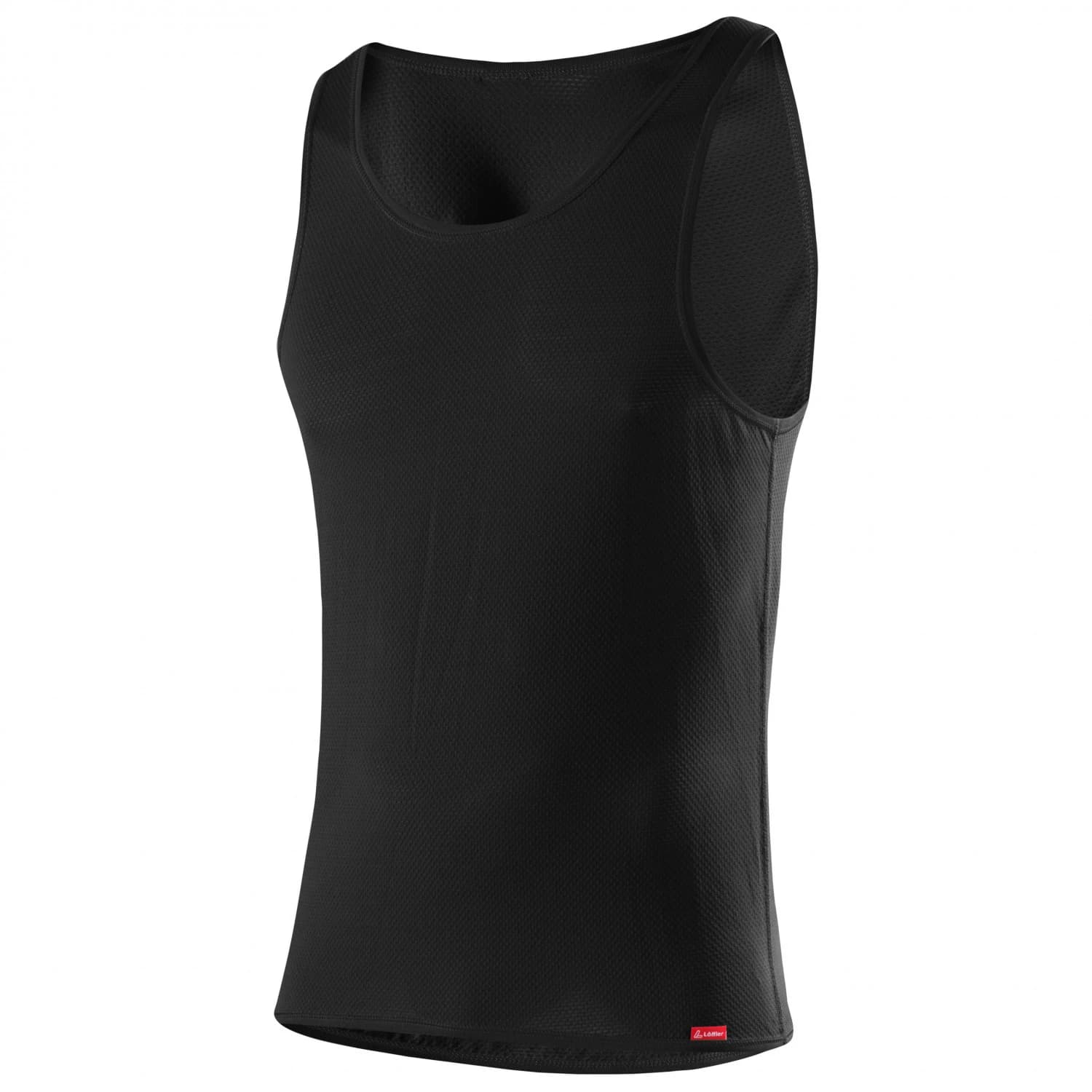 Мъжко синтетично термобельо Löffler Singlet Transtex Light Synthetic base layer - Black