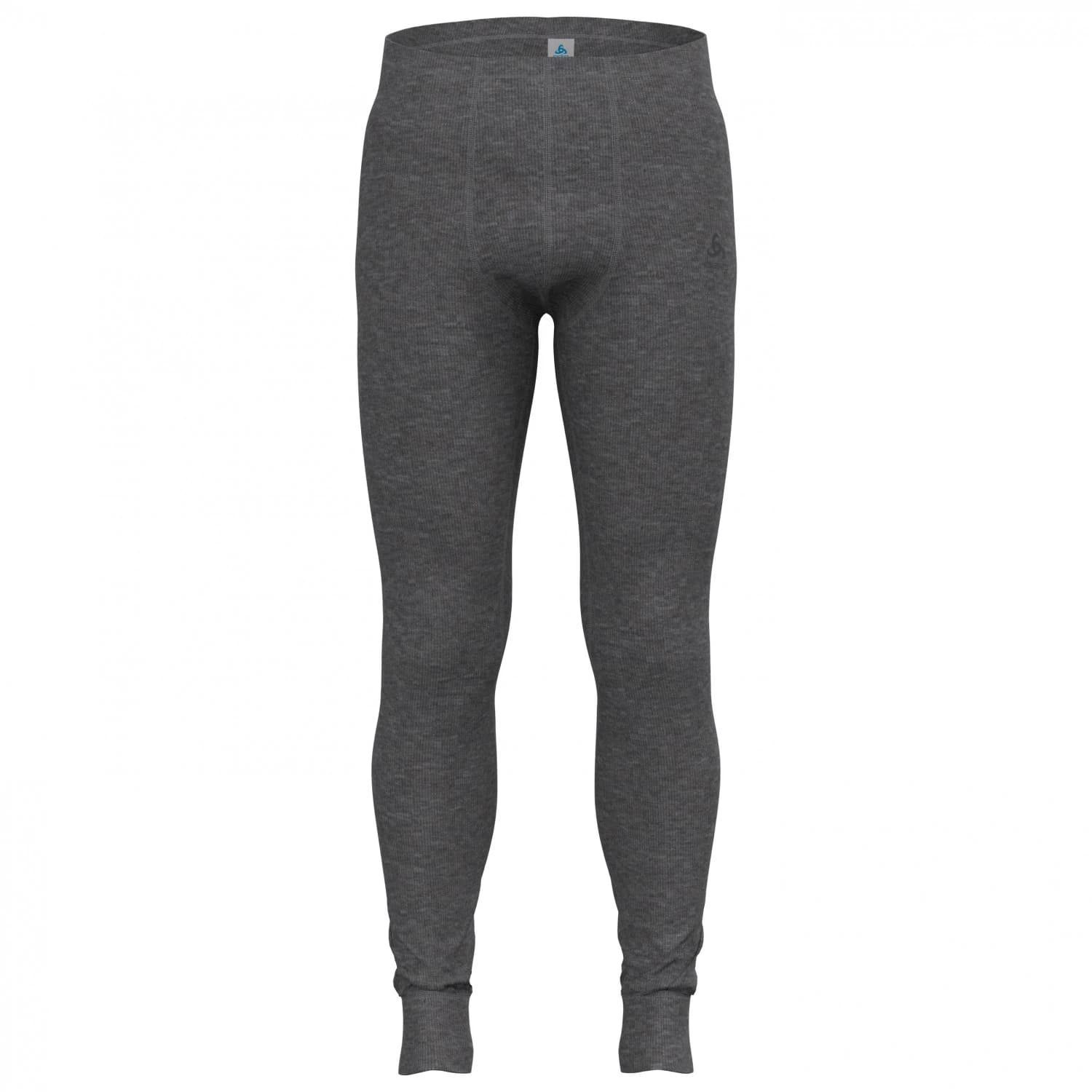 Синтетично термобельо Odlo Base Layer Bottom Long Active Warm Eco Synthetic base layer - Odlo Steel Grey Melange