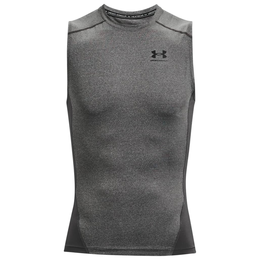 Мъжко компресионно термо бельо Under Armour HG Armour Comp SL Compression base layer - Carbon Heather / Black