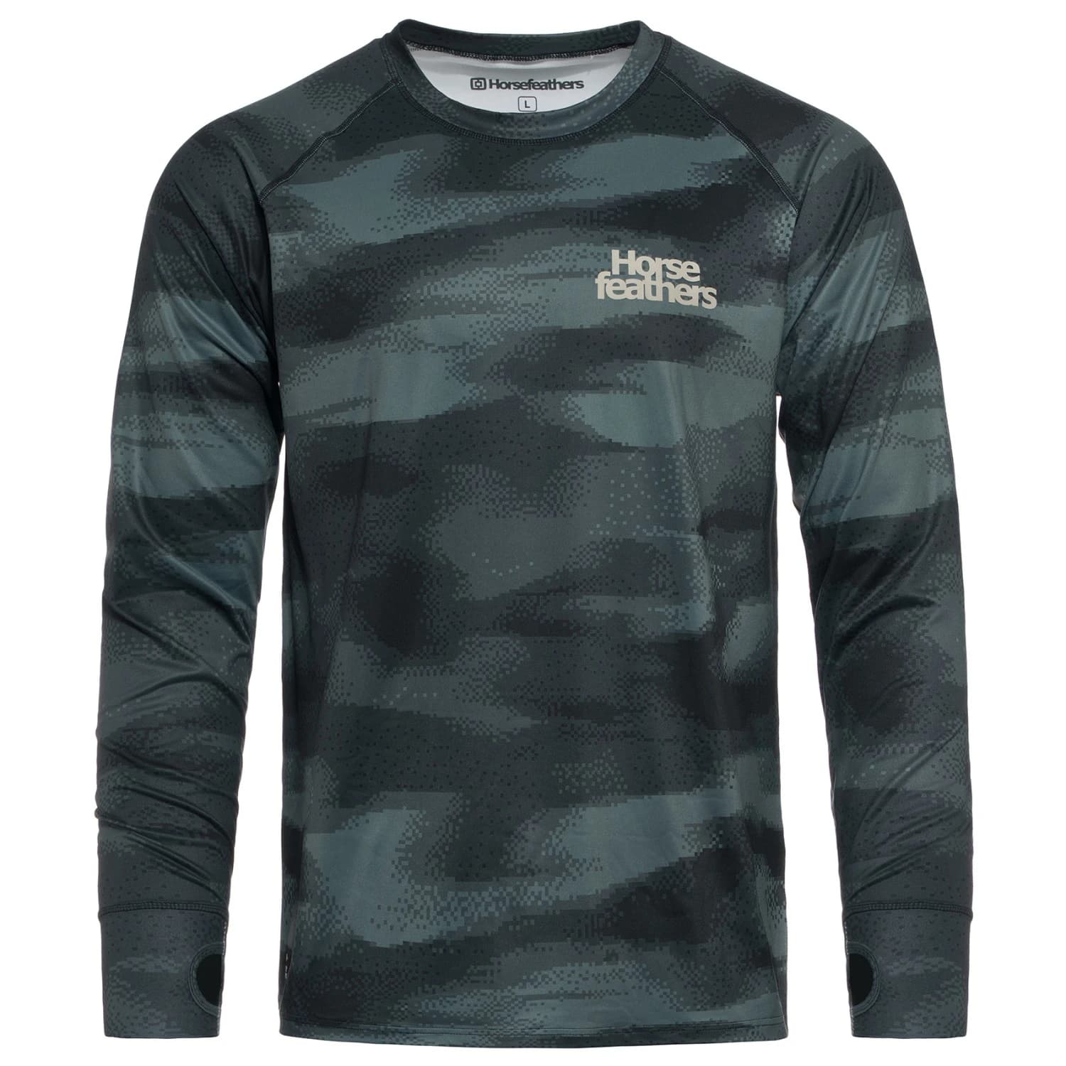 Синтетично термобельо Horsefeathers Riley Top Synthetic base layer - Pixel Camo