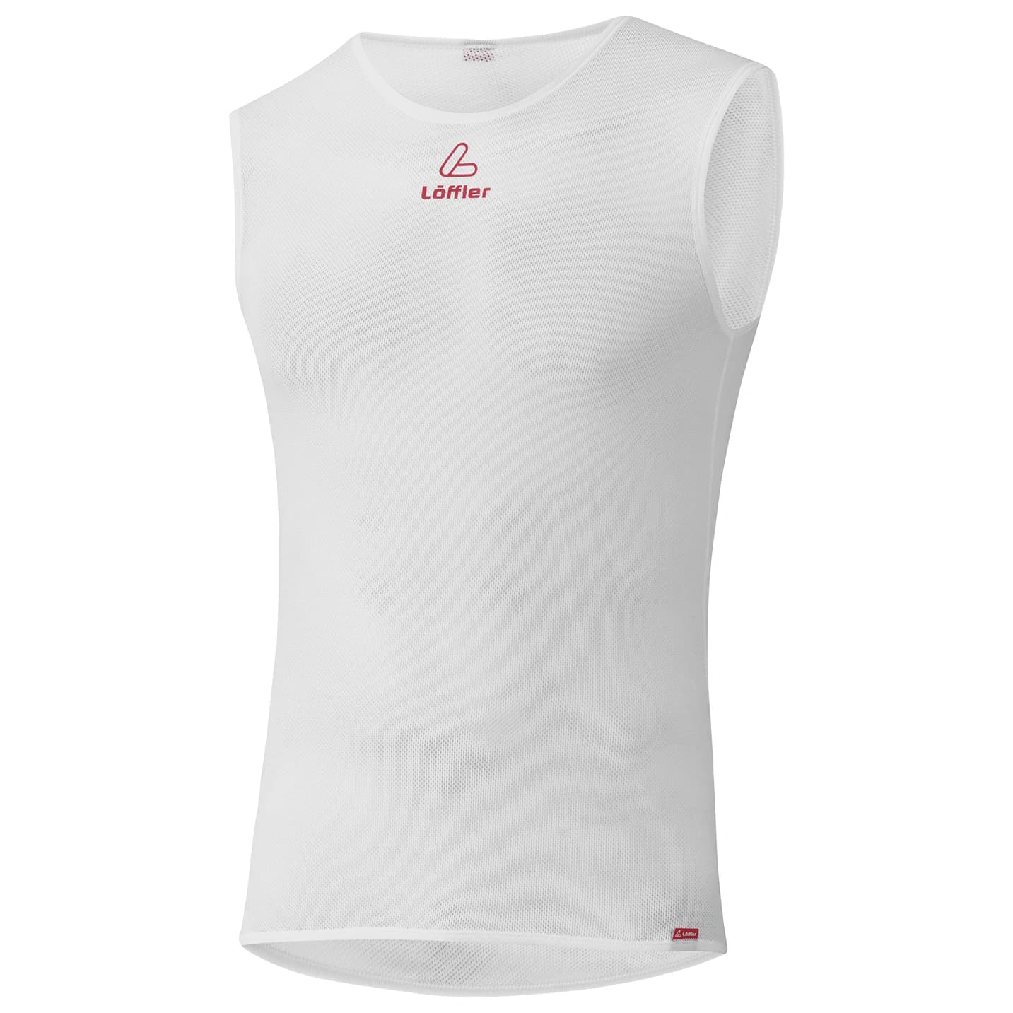 Мъжко горнище Löffler Bike Singlet Transtex Light+ Synthetic base layer - White