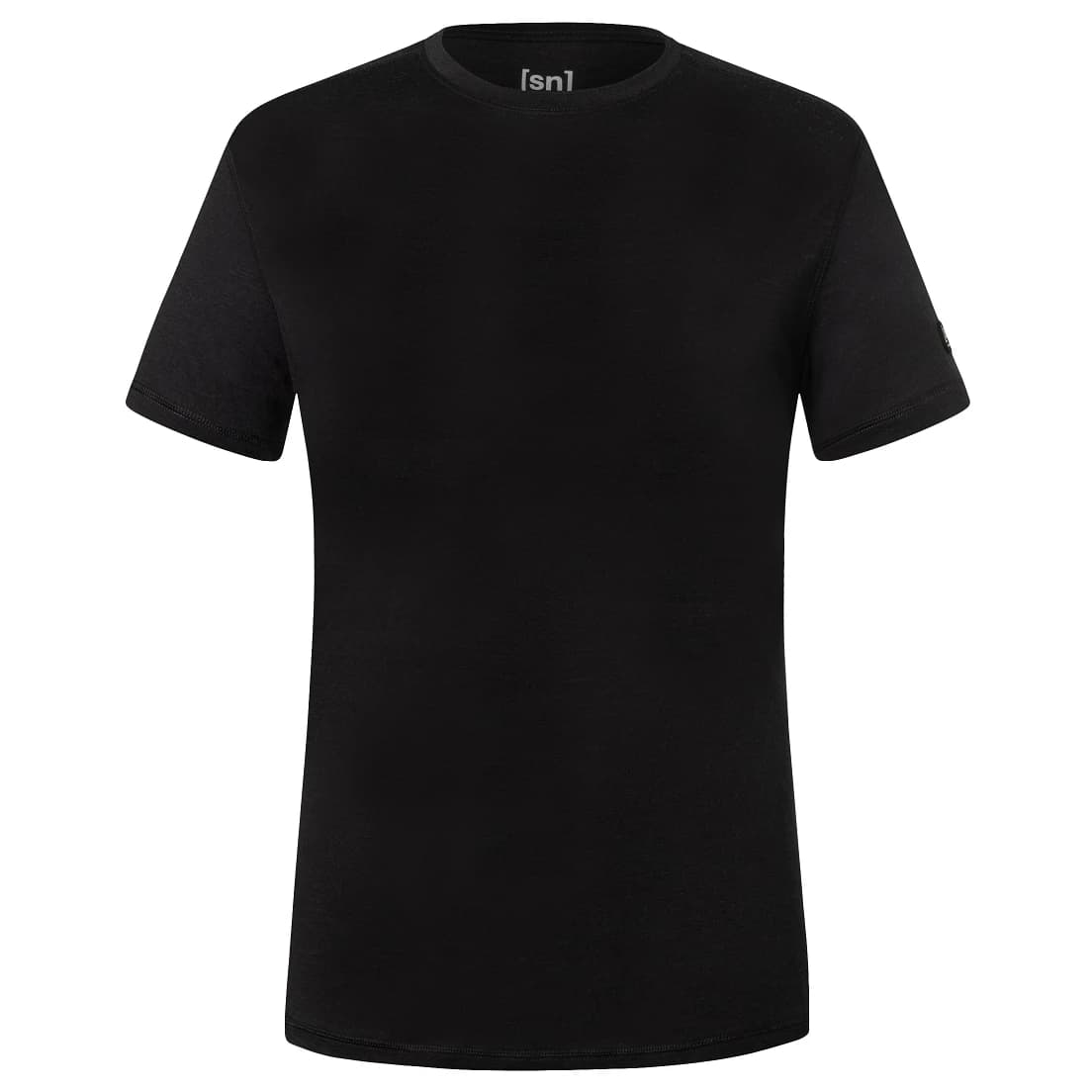 Мъжки долна фланелка с къс ръкав super.natural Sierra 140 Tee T-shirt - Jet Black