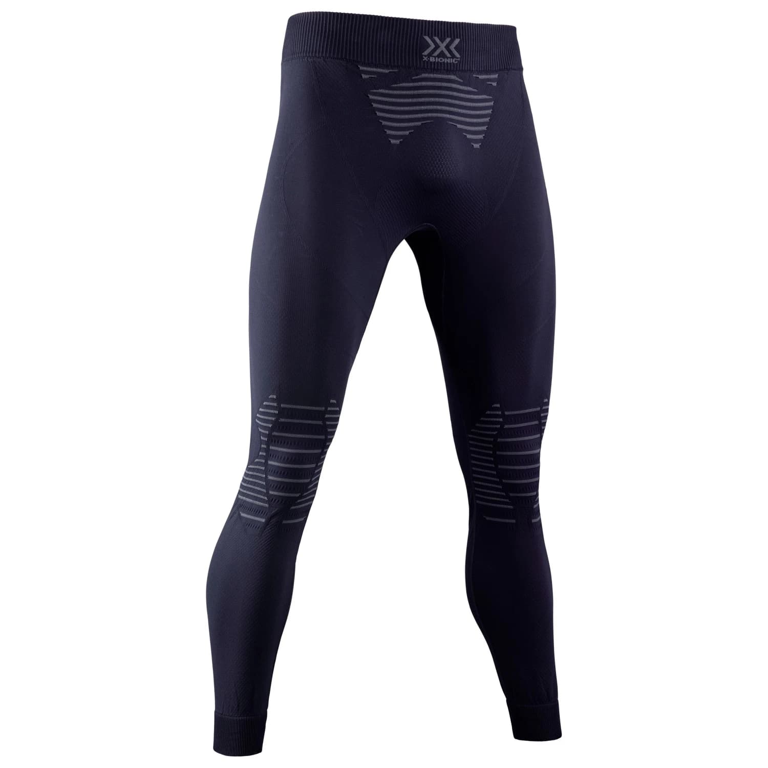 Мъжко синтетично термобельо X-bionic Invent 4.0 Pants Long john - Black / Charcoal