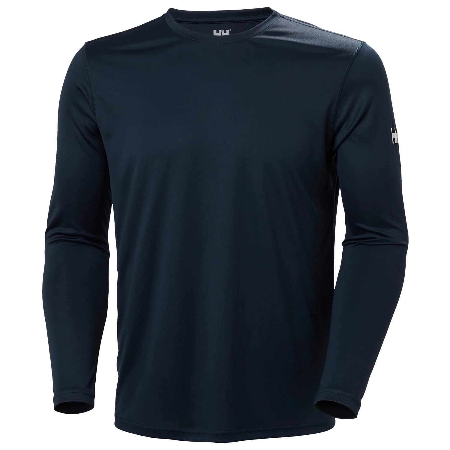 Мъжко синтетично термобельо Helly Hansen Tech Crew L/S 2.0 Synthetic base layer - Navy
