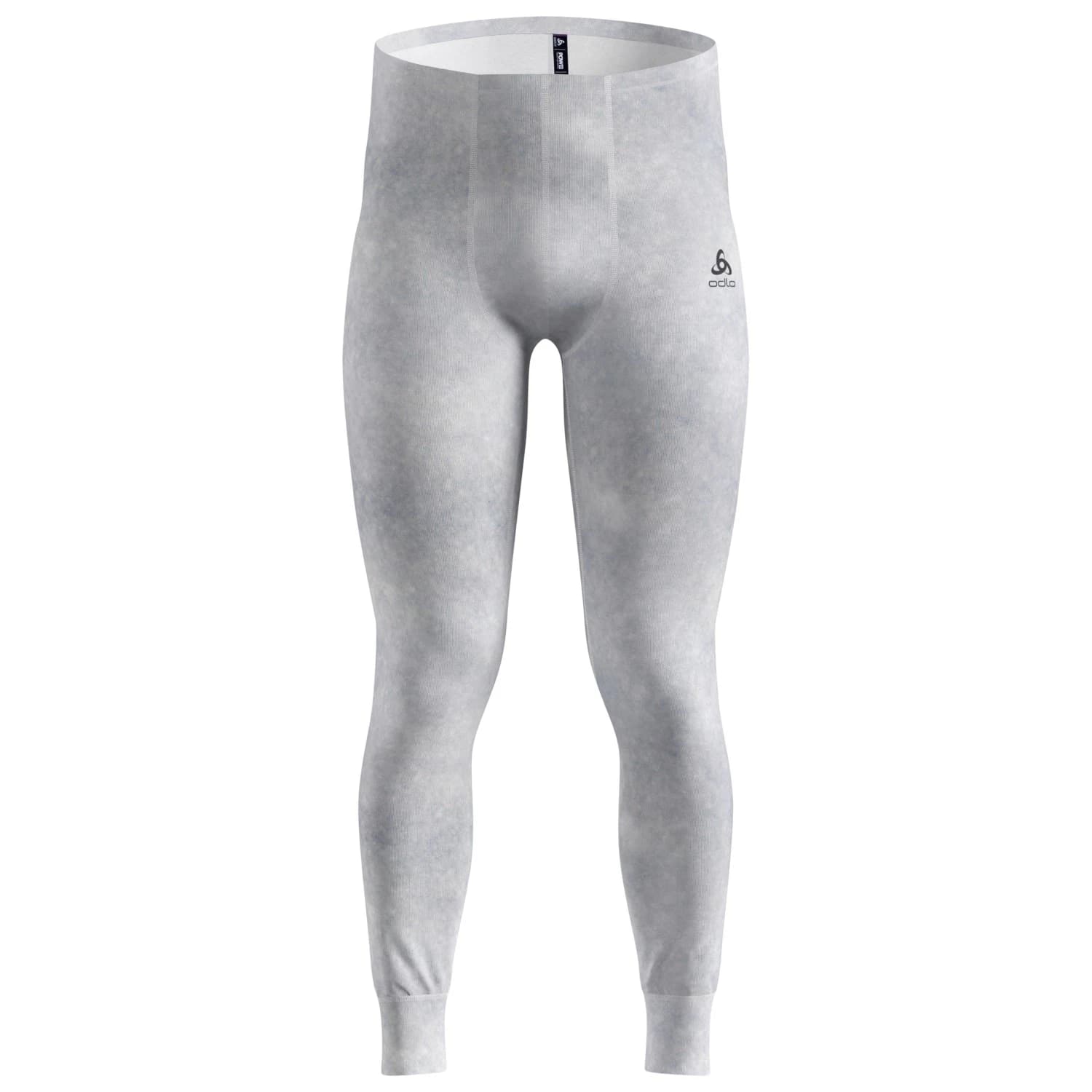 Мъжко синтетично термобельо Odlo Base Layer Bottom Long Active Warm X Pow Synthetic base layer - Odlo Silver Grey