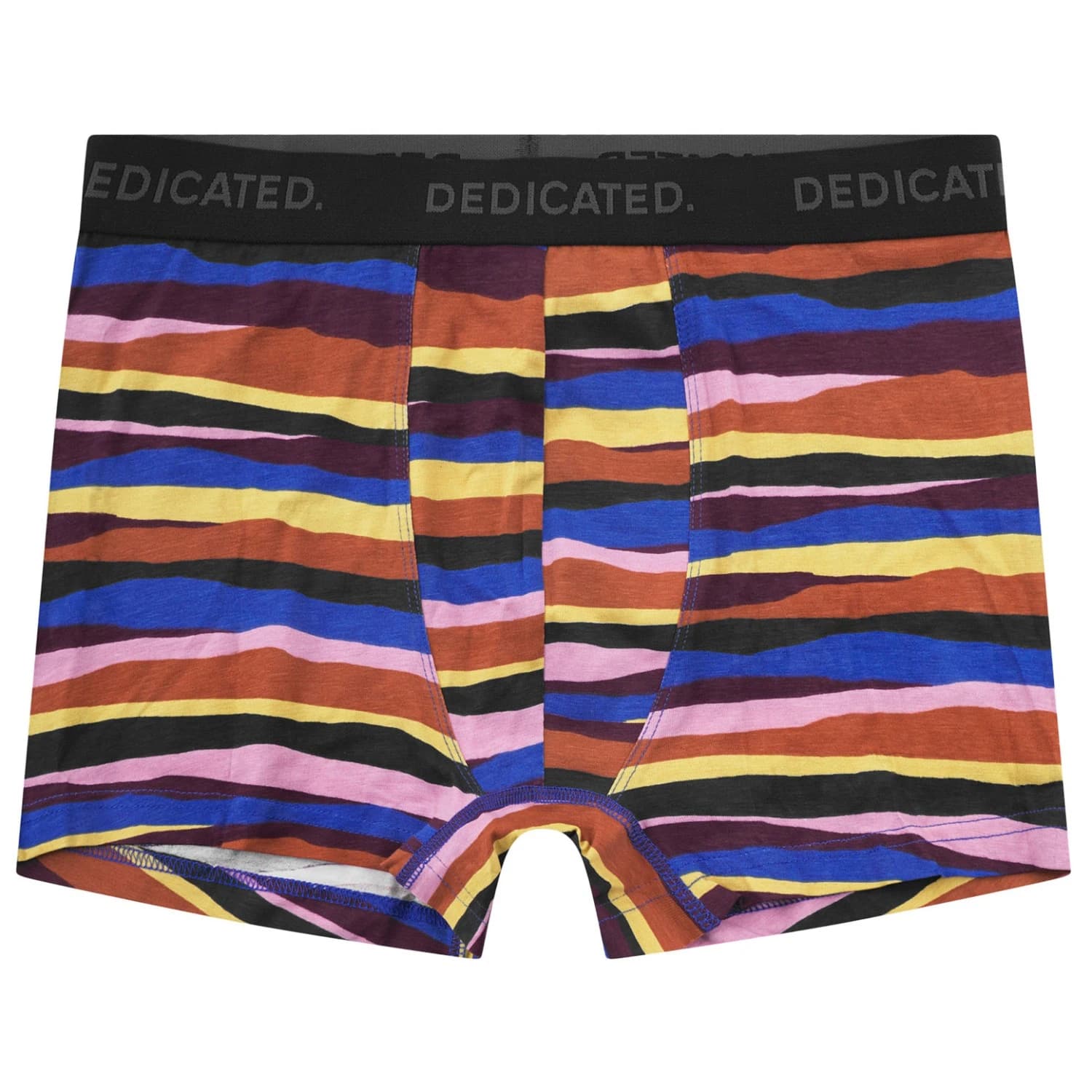 Ежедневно термо бельо DEDICATED Boxer Briefs Kalix Abstract Stripes Everyday base layer - Multi Color