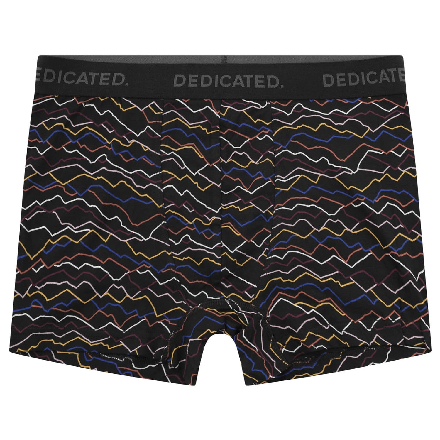 Ежедневно термо бельо DEDICATED Boxer Briefs Kalix Line Mountain Everyday base layer - Black