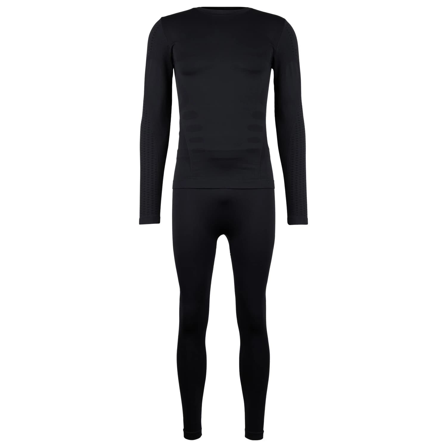 Мъжко синтетично термобельо Heber Peak EvergreenHe. Seamless Underwear Set Synthetic base layer - Black