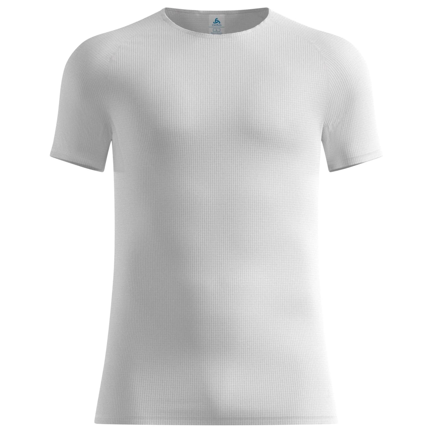 Мъжко синтетично термобельо Odlo Active Light Base Layer Top Crew Neck S/S Synthetic base layer - White