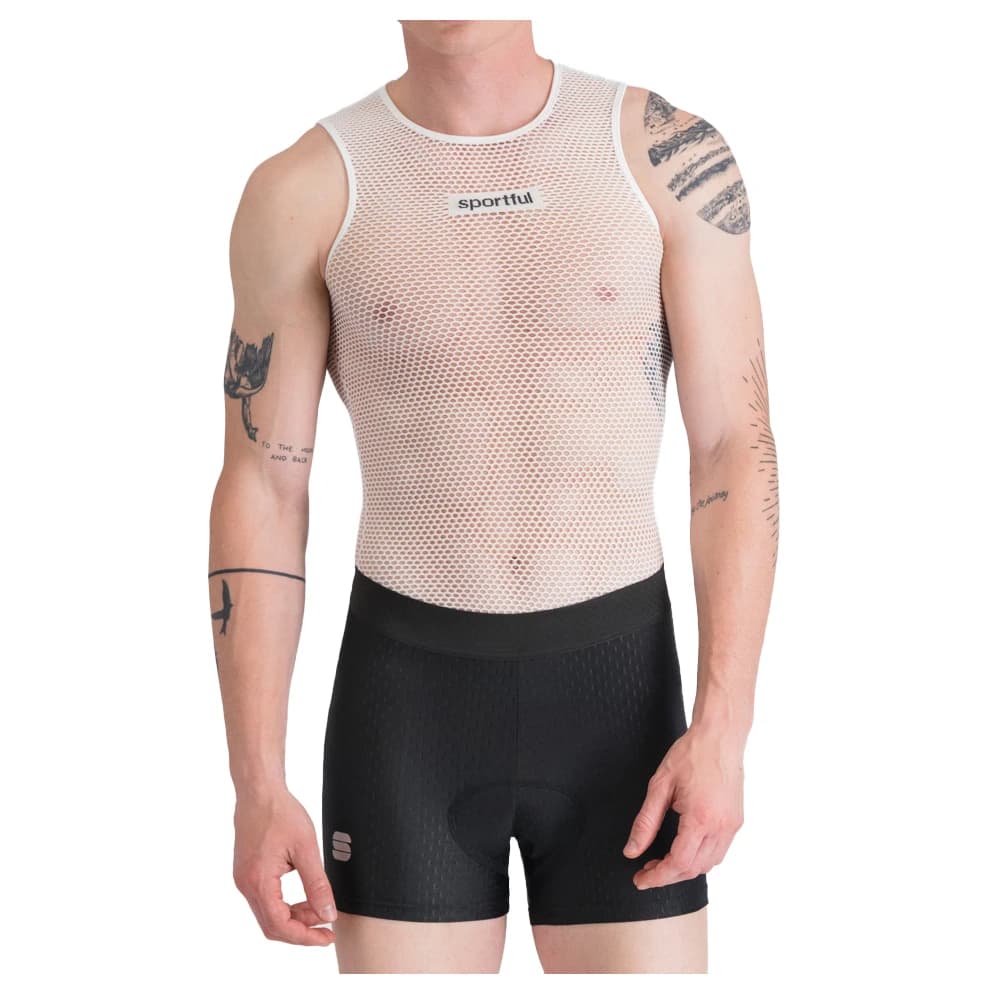 Мъжко горнище Sportful Light Mesh Sleeveless Cycling undershirt - White