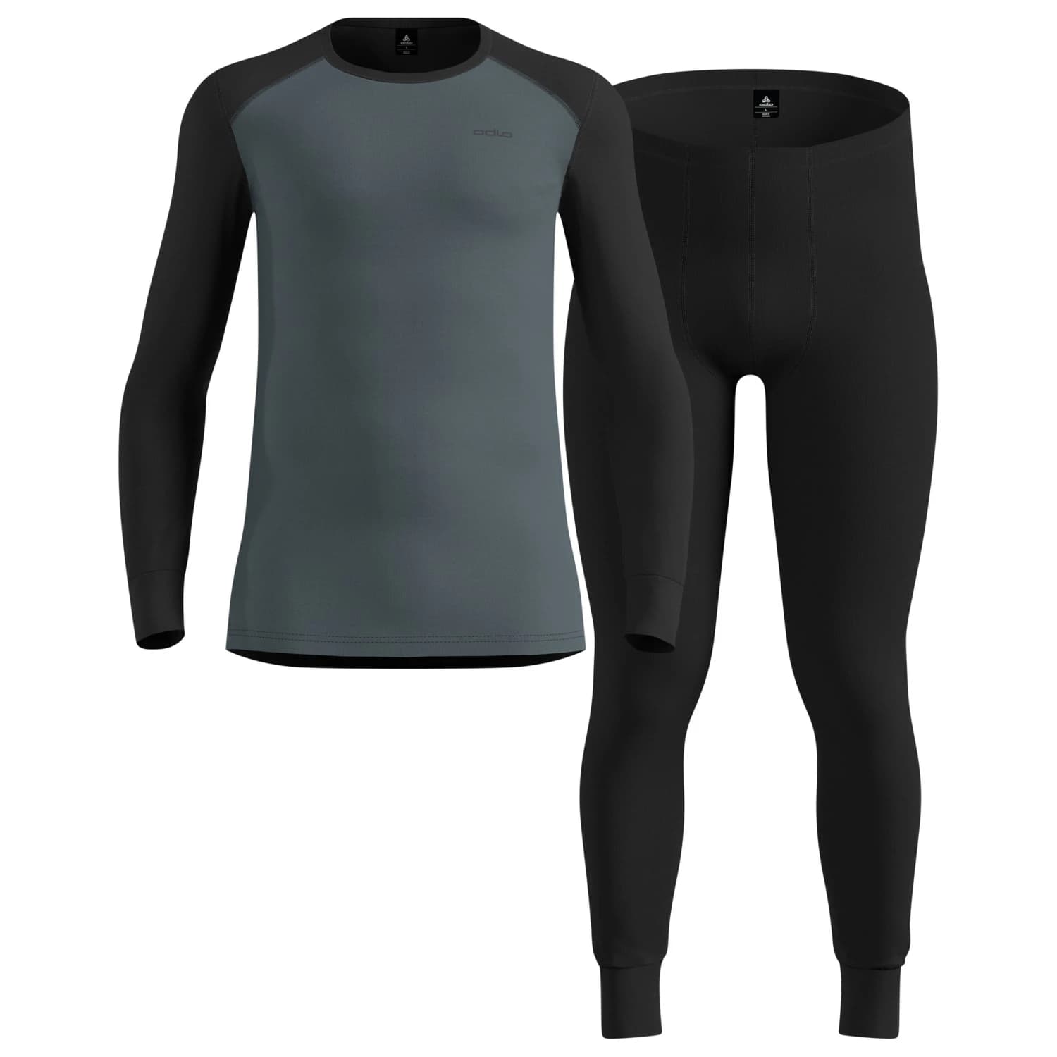 Синтетично термобельо Odlo Active Warm Special Set Synthetic base layer - Black / Stormy Weather