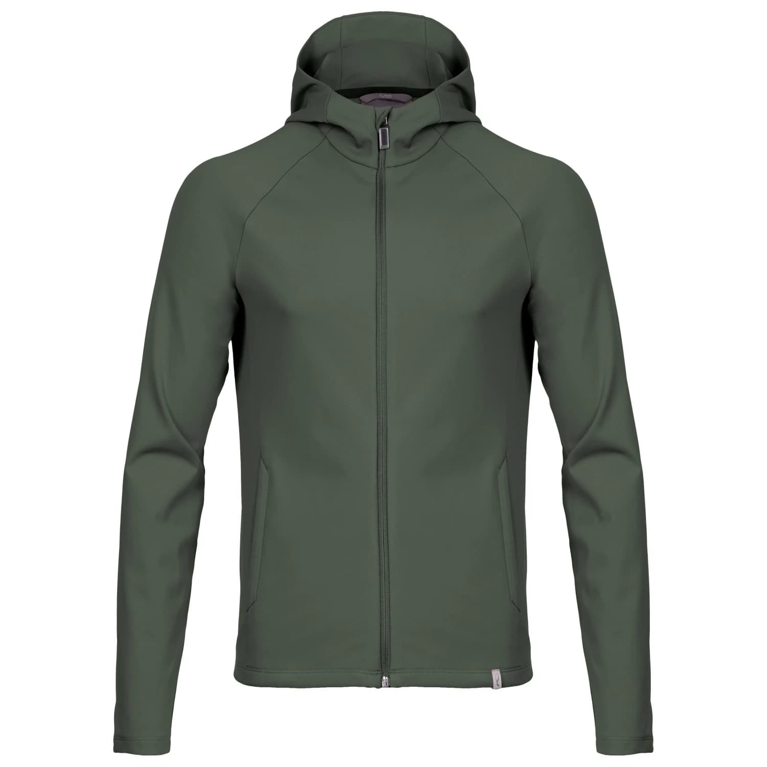 Ски бельо Lasse Kjus Charge Hooded Midlayer Ski underwear - Green Slate