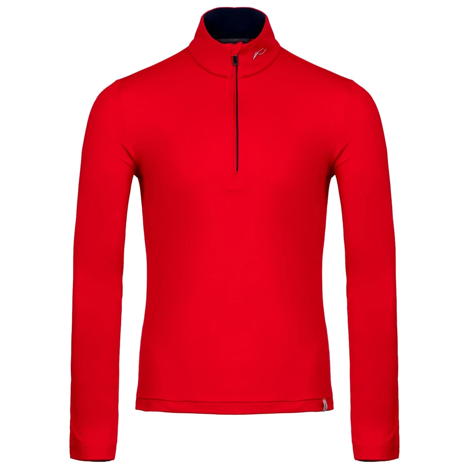 Ски бельо Lasse Kjus Feel Midlayer Half-Zip Ski underwear - Chili / Kjus Navy