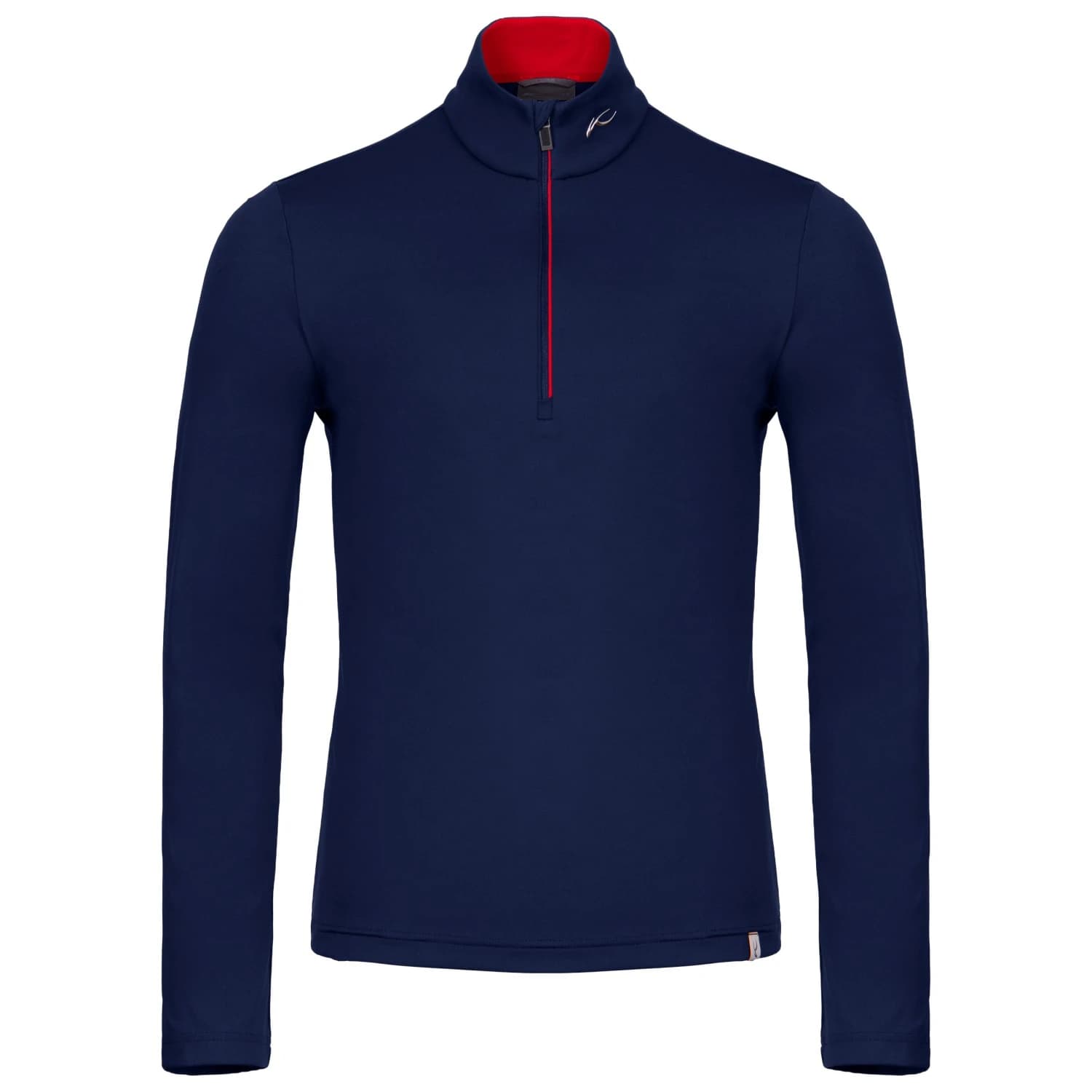Ски бельо Lasse Kjus Feel Midlayer Half-Zip Ski underwear - Kjus Navy / Chili