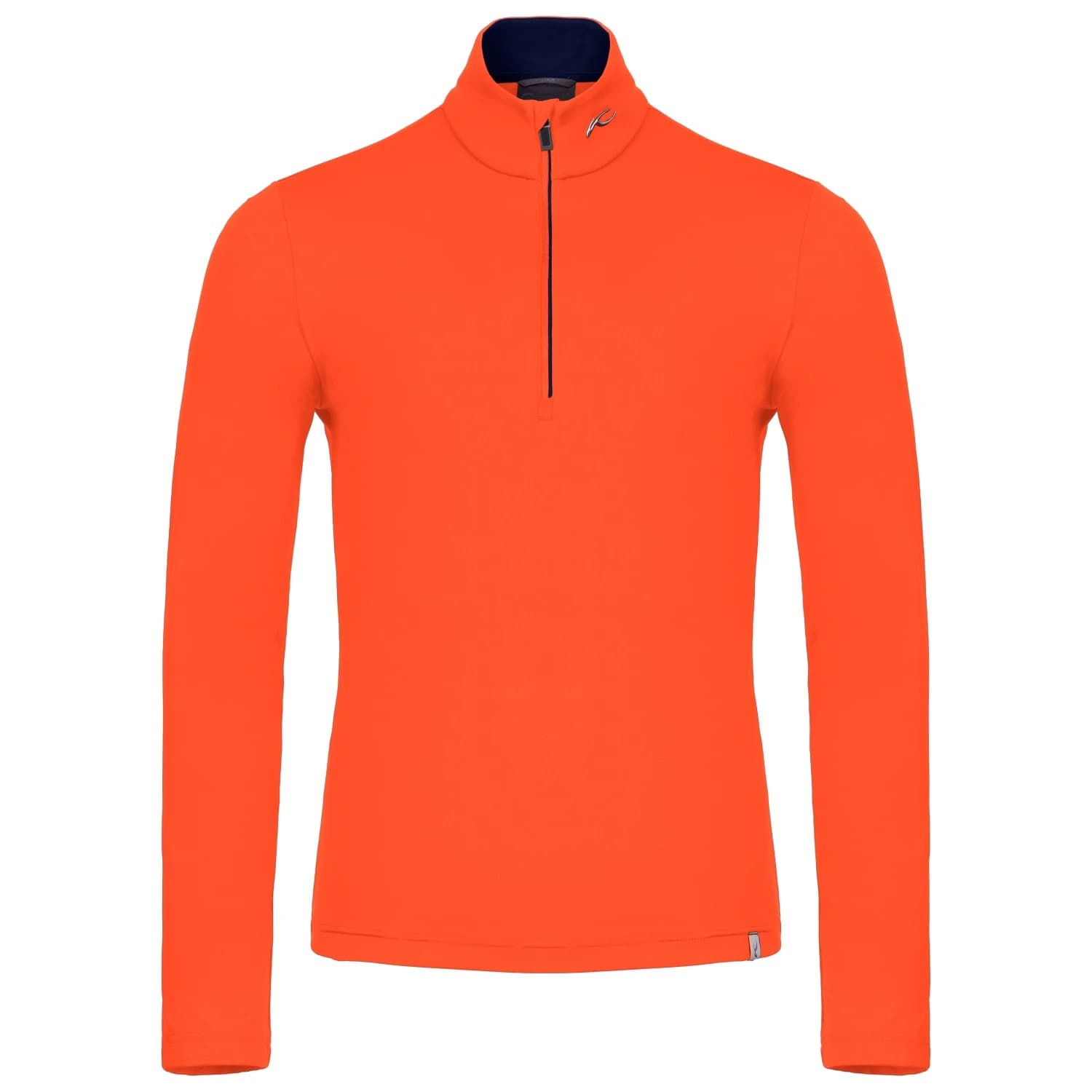 Ски бельо Lasse Kjus Feel Midlayer Half-Zip Ski underwear - Kjus Orange / Kjus Navy