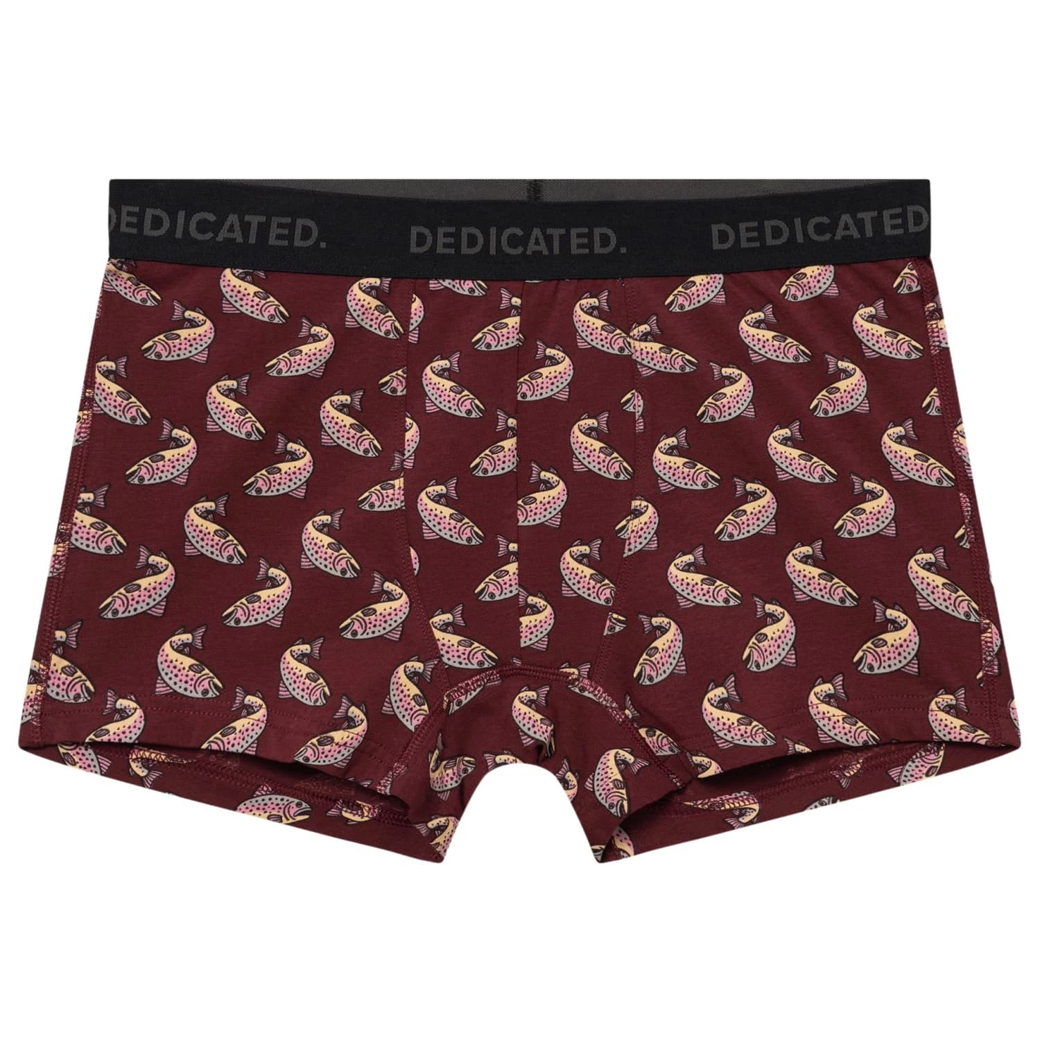 Ежедневно термо бельо Dedicated Boxer Briefs Kalix Trout Everyday base layer - Burgundy