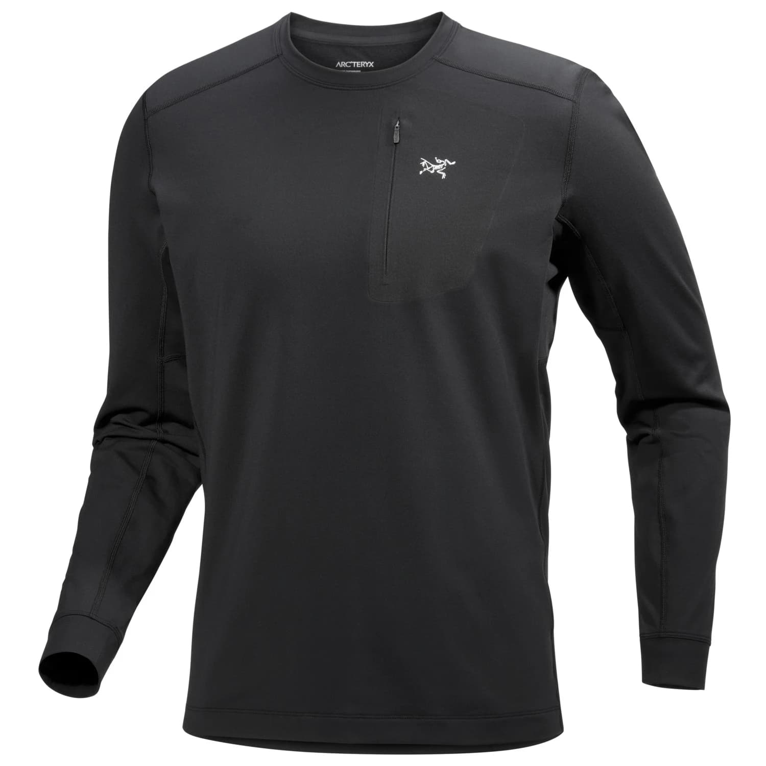 Синтетично термобельо Arc'teryx Rho LT Crew Neck Synthetic base layer - Black