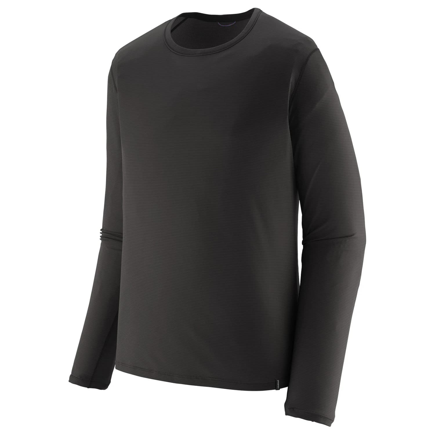 Мъжко синтетично термобельо Patagonia Capilene Lightweight Crew Synthetic base layer - Black