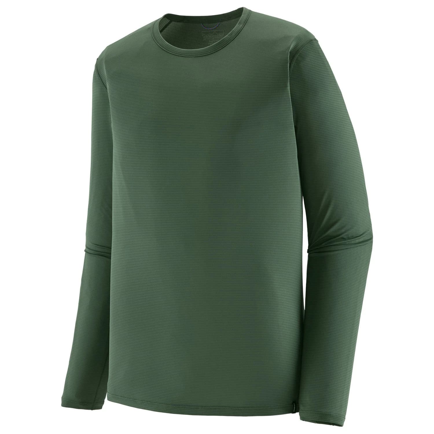 Мъжко синтетично термобельо Patagonia Capilene Lightweight Crew Synthetic base layer - Canopy Green