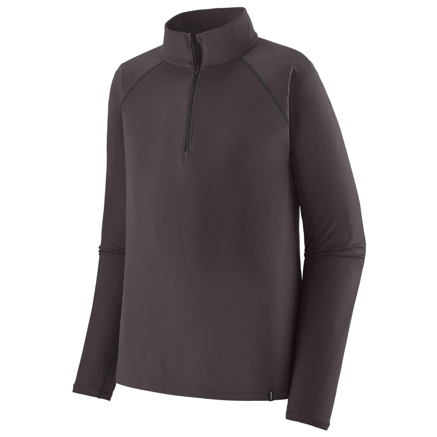 Мъжко синтетично термобельо Patagonia Capilene Midweight Zip-Neck Synthetic base layer - Ink Black
