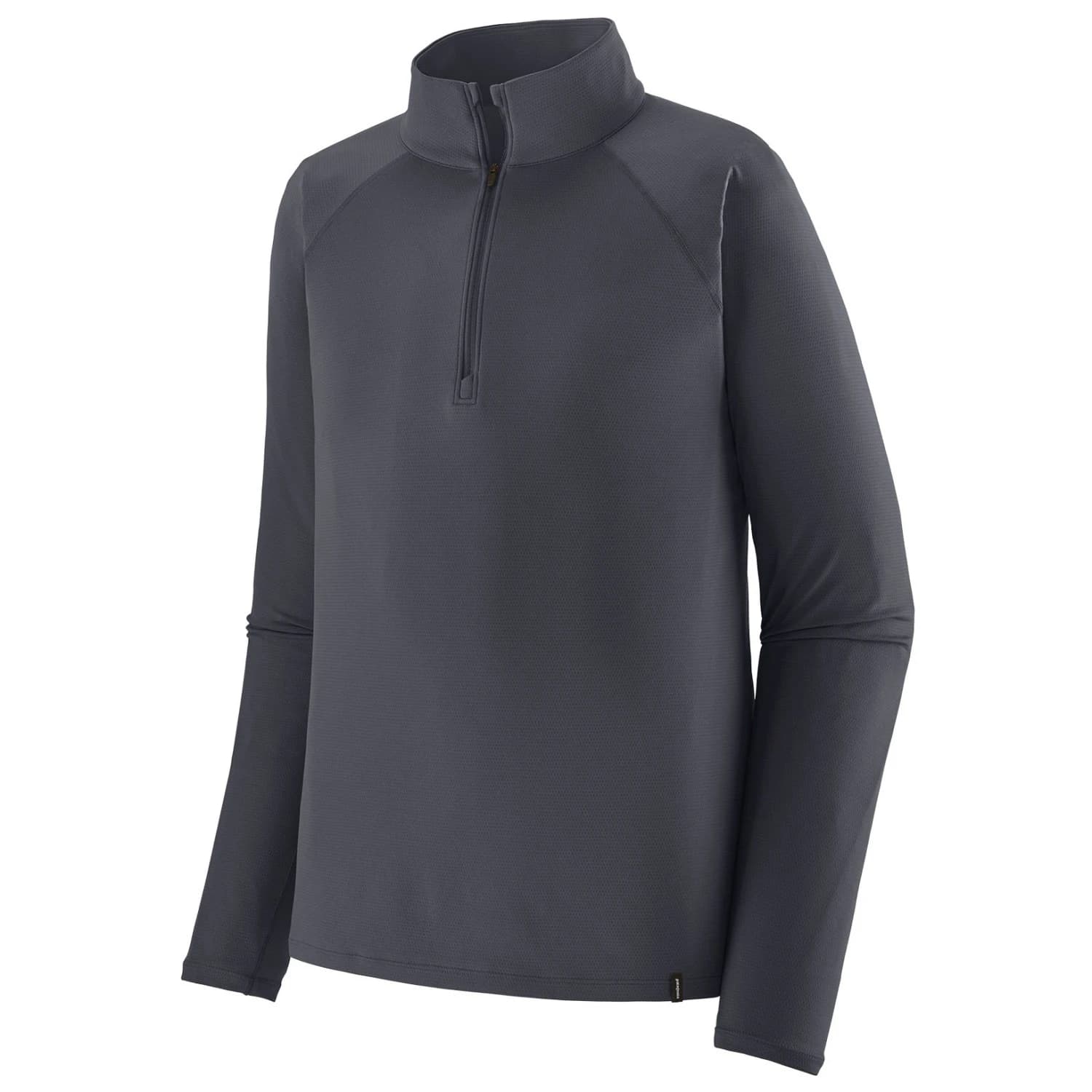 Мъжко синтетично термобельо Patagonia Capilene Midweight Zip-Neck Synthetic base layer - Smolder Blue
