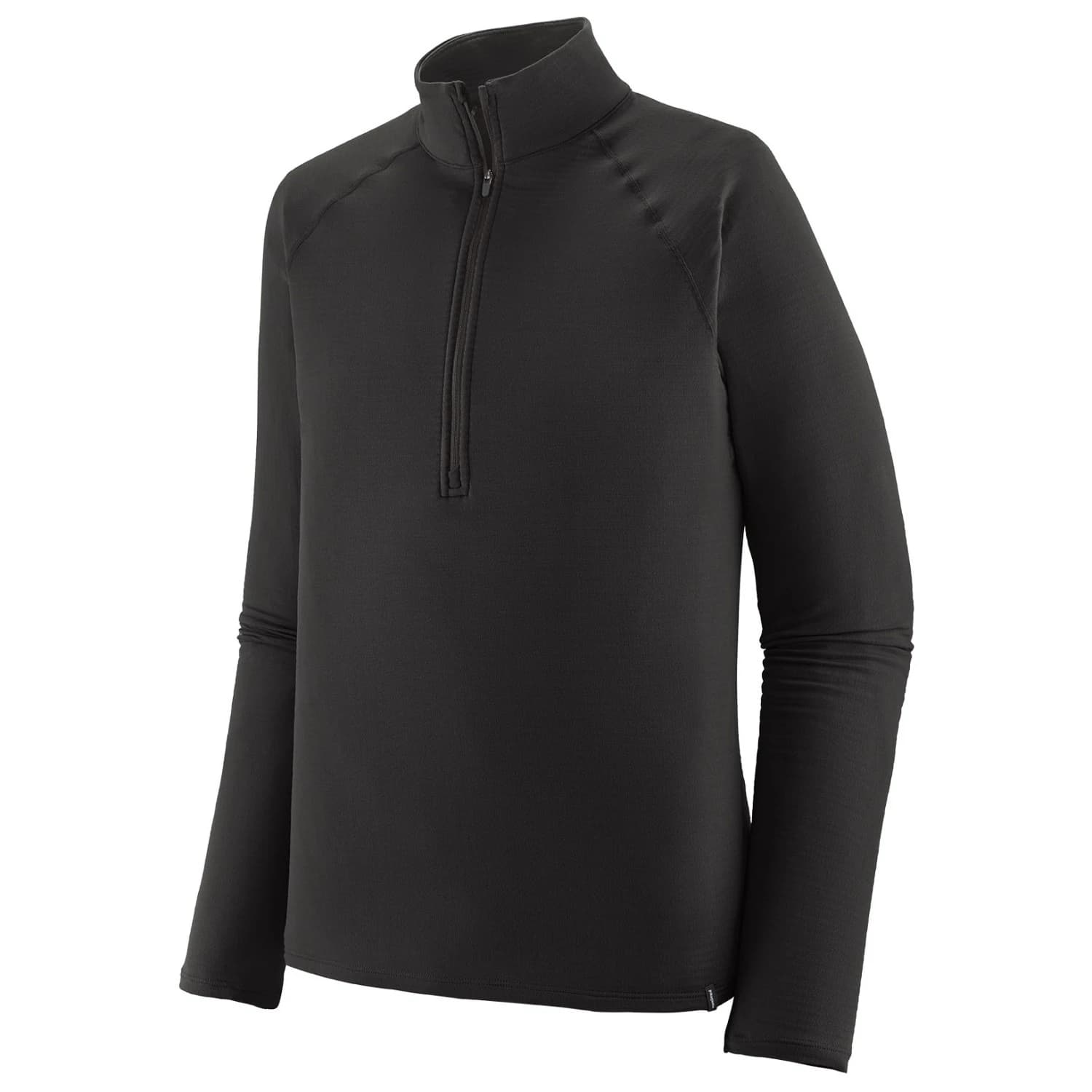 Мъжко синтетично термобельо Patagonia Capilene Thermal Weight Zip-Neck Synthetic base layer - Black