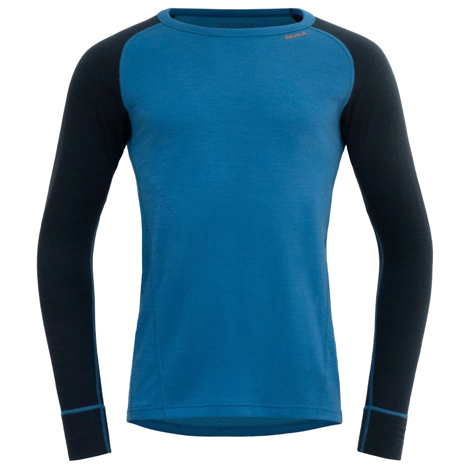 Мъжко мериносово термобельо Devold Duo Active Shirt Merino base layer - Blue / Ink