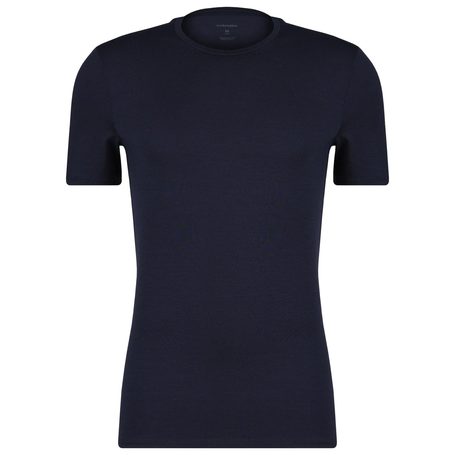 Мъжко мериносово термобельо Icebreaker Anatomica S/S Crewe Merino base layer - Midnight Navy II