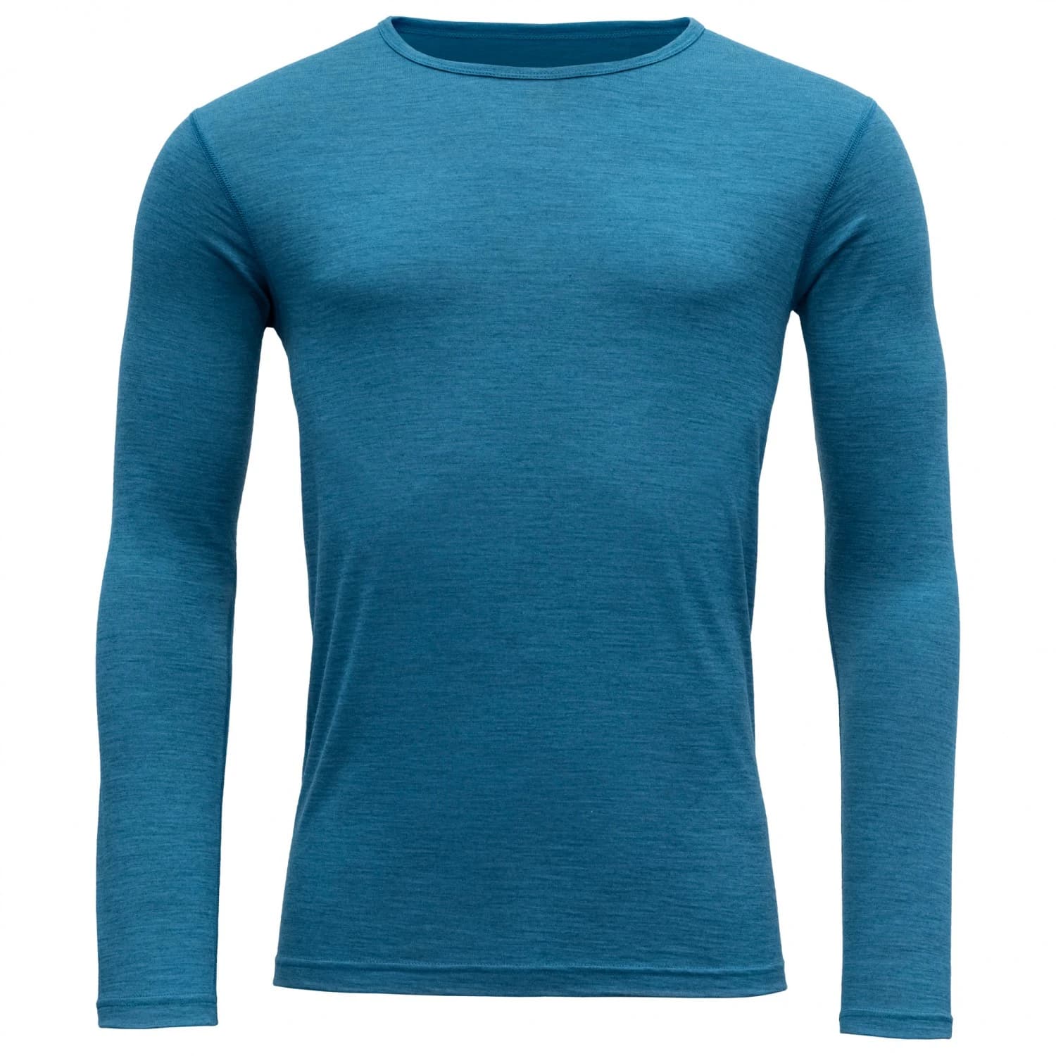 Мъжко мериносово термобельо Devold Breeze Shirt Merino base layer - Blue Melange