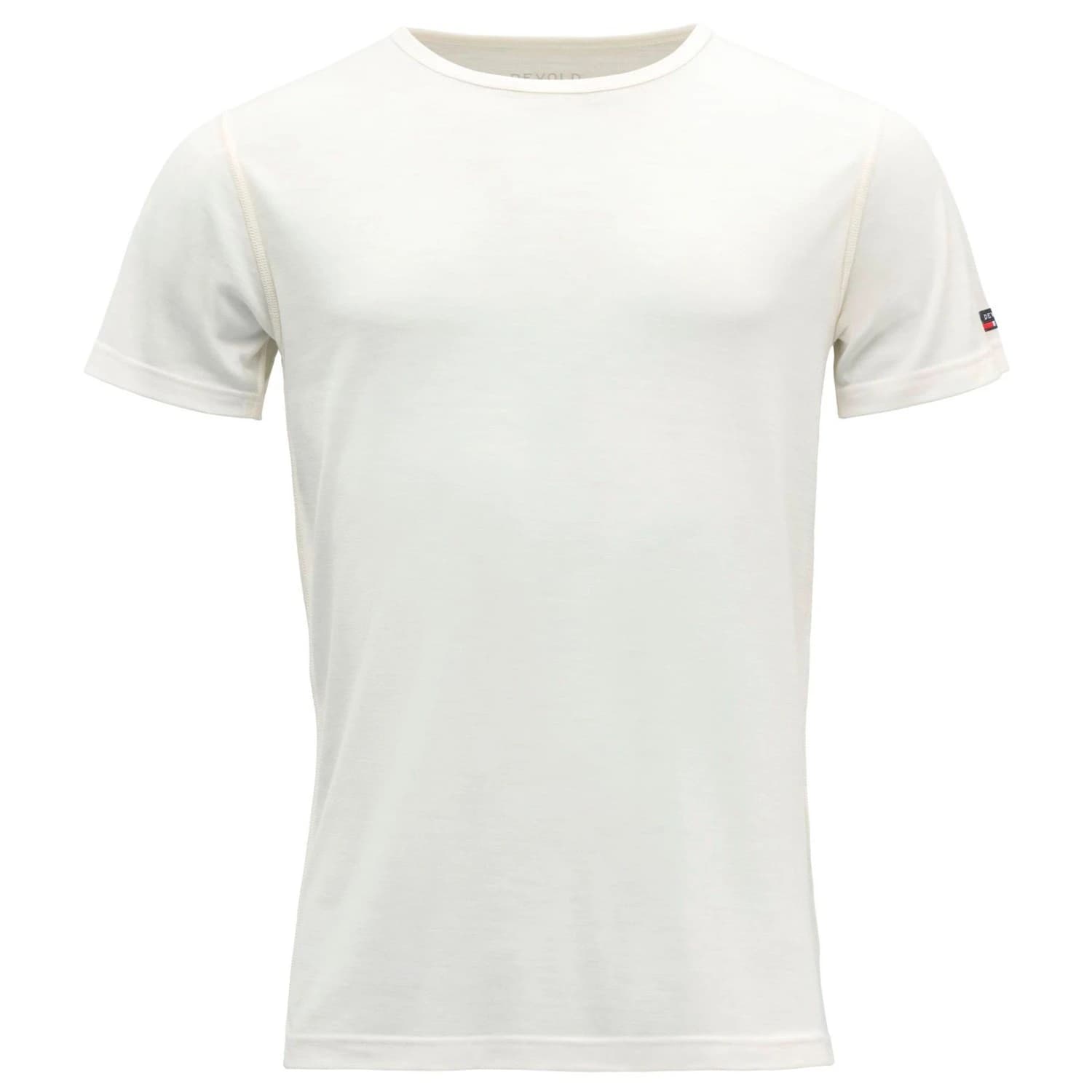 Мъжко мериносово термобельо Devold Breeze T-Shirt Merino base layer - White