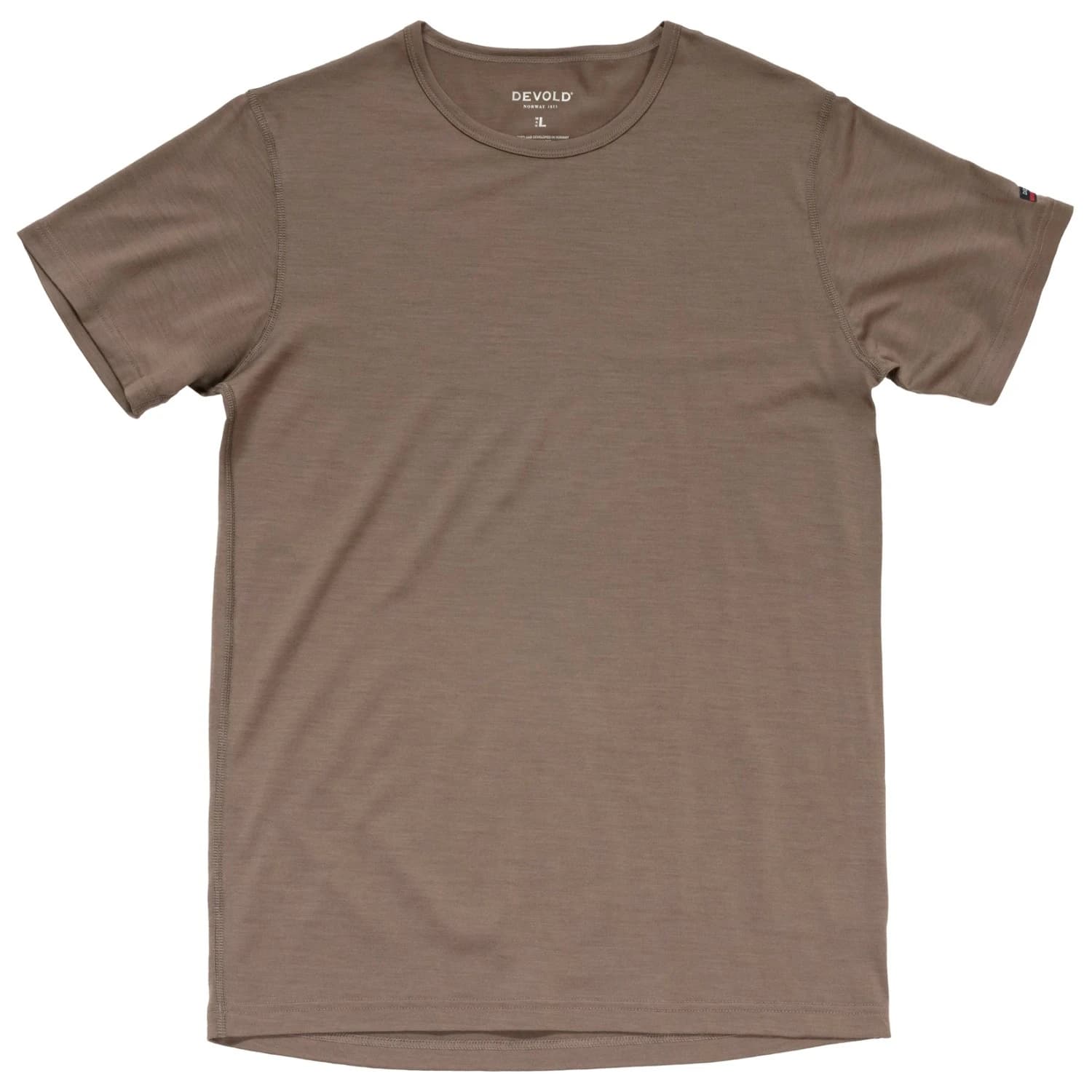 Мъжко мериносово термобельо Devold Breeze T-Shirt Merino base layer - Falcon