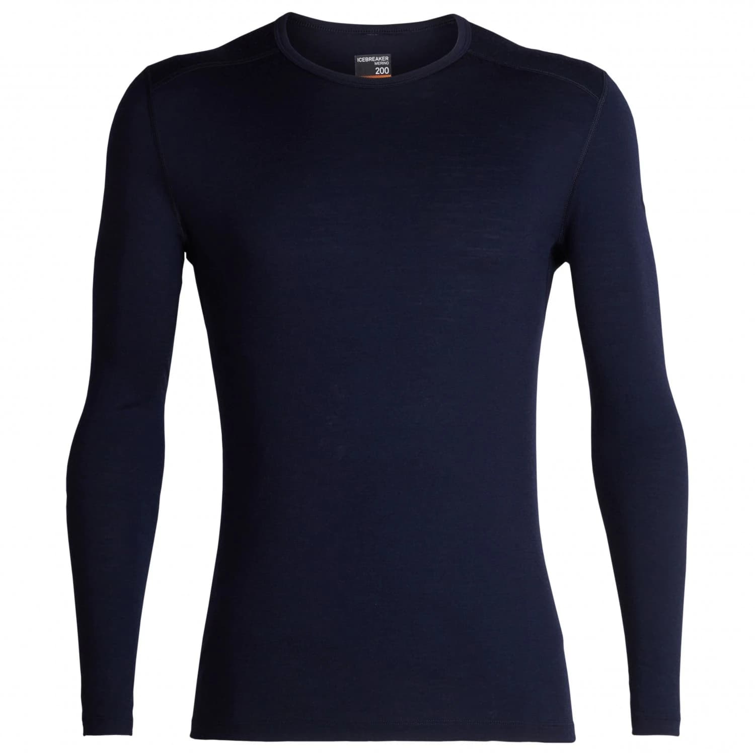 Мъжко мериносово термобельо Icebreaker 200 Oasis L/S Crewe Merino base layer - Midnight Navy