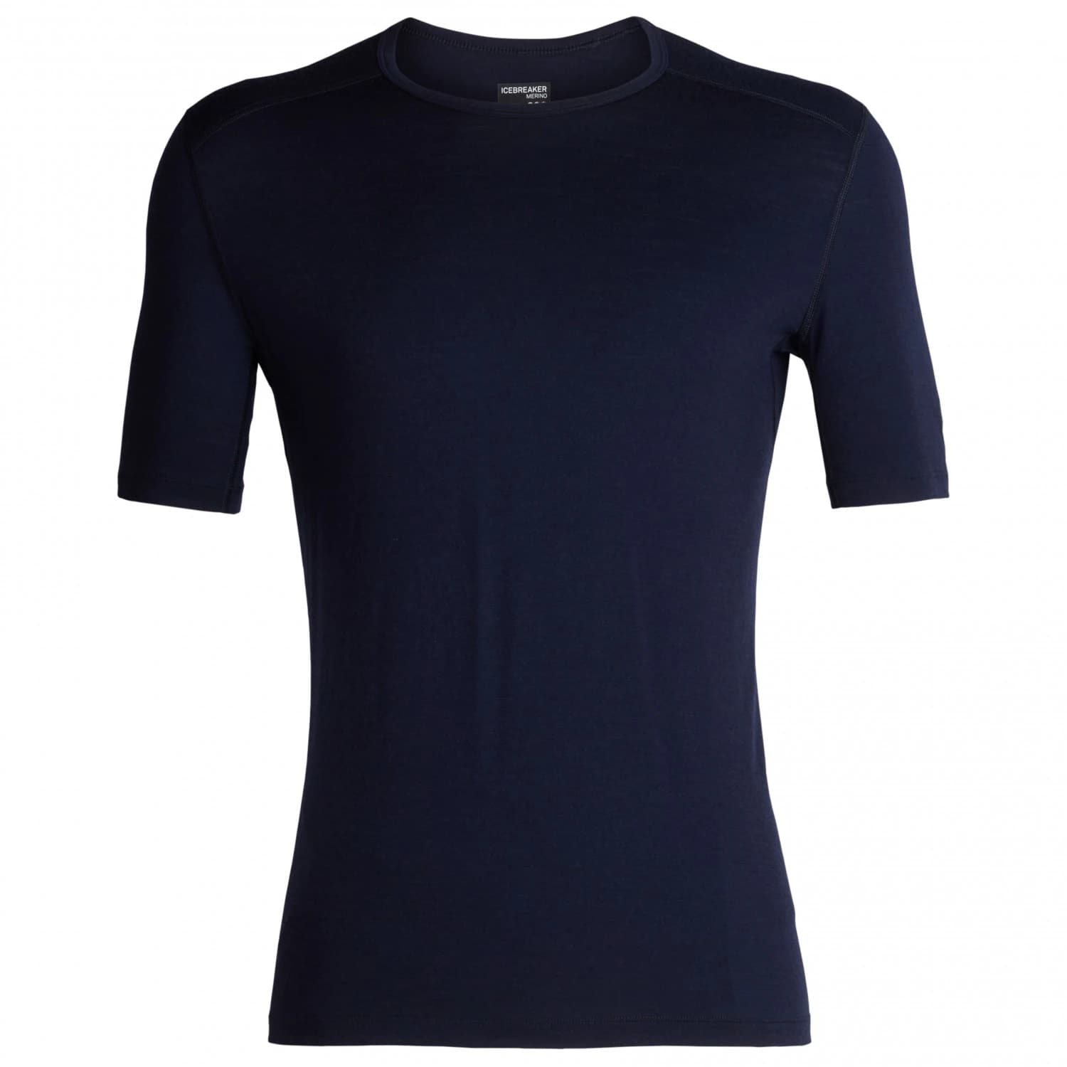 Мъжко мериносово термобельо Icebreaker 200 Oasis S/S Crewe Merino base layer - Midnight Navy