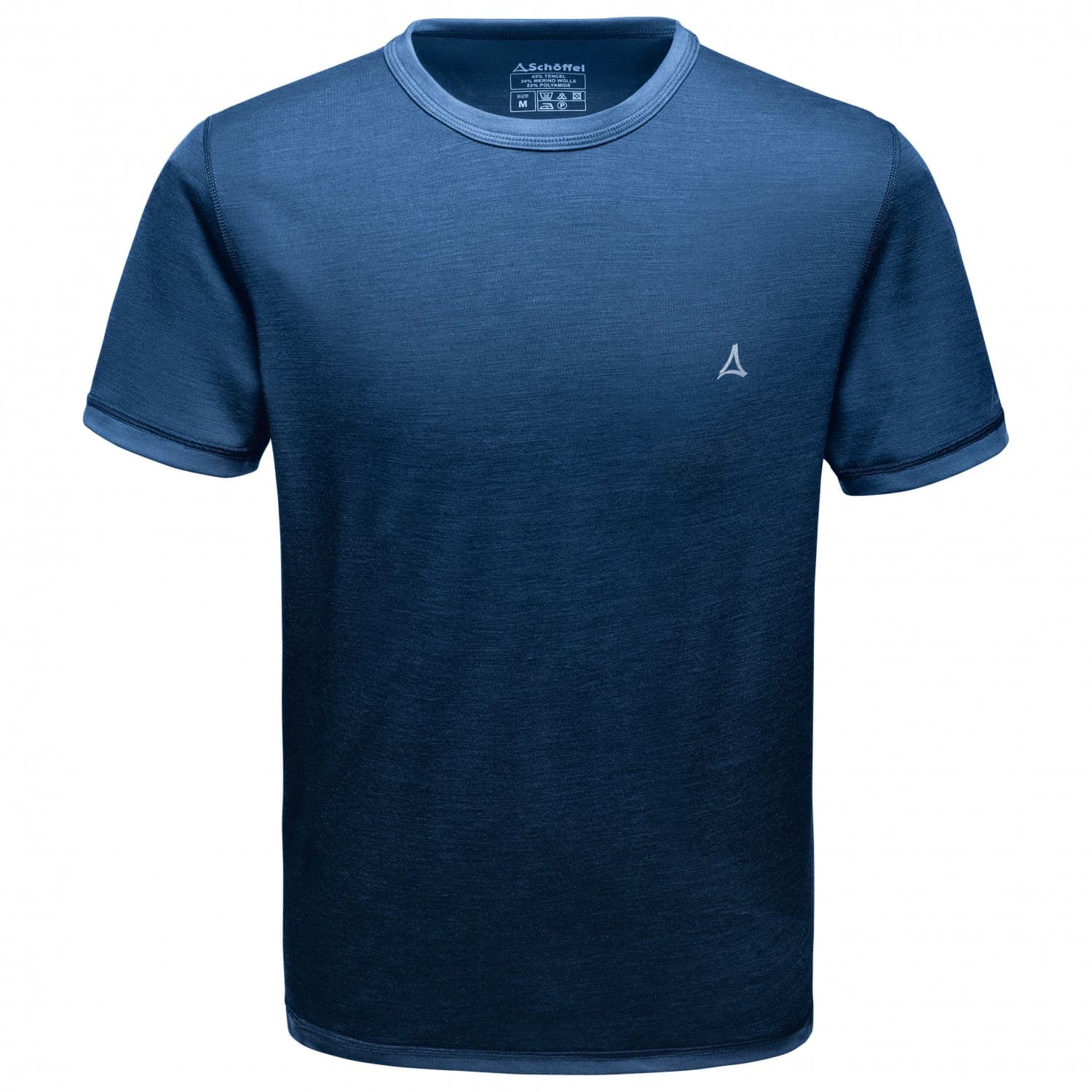 Мъжко мериносово термобельо Schöffel Merino Sport Shirt Half Arm Merino base layer - Mazarine Blue