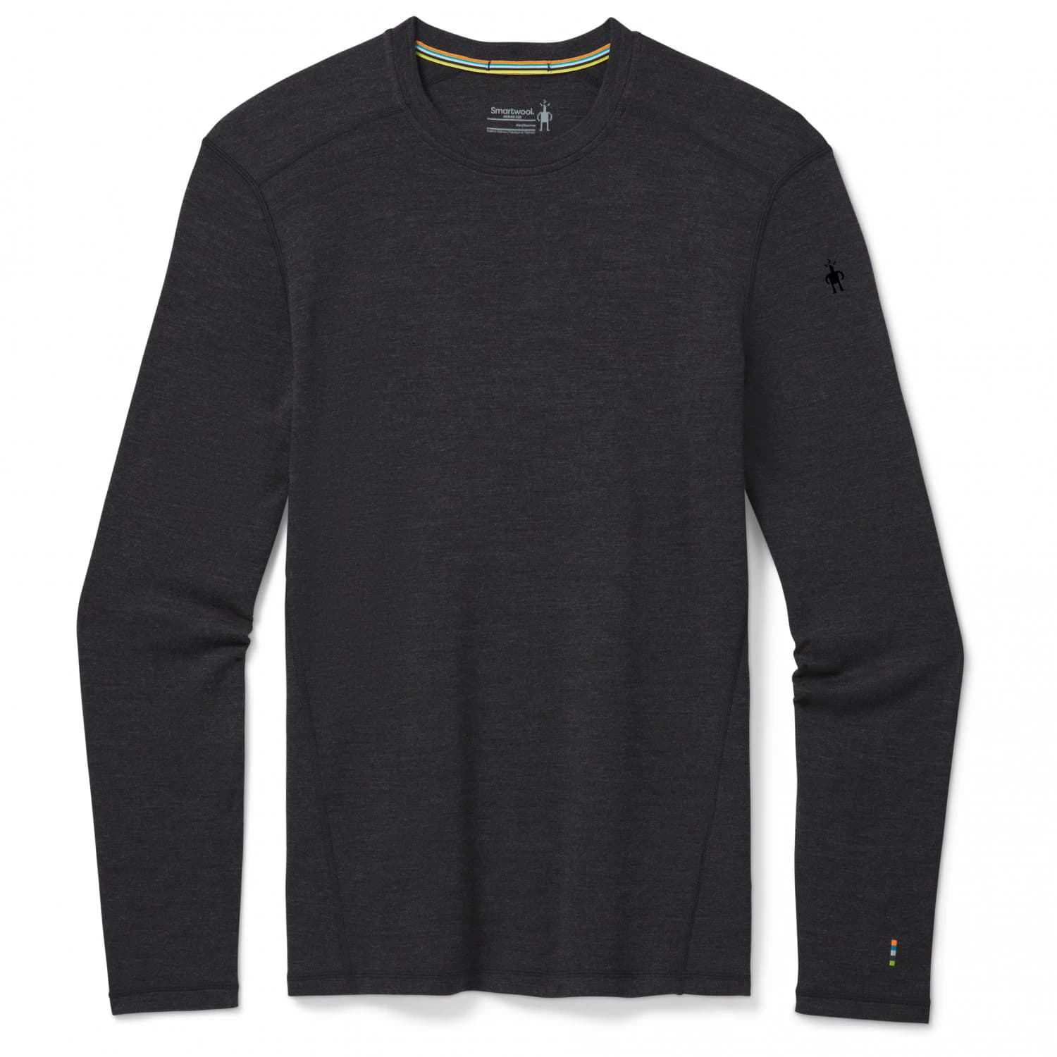 Мериносово термобельо Smartwool Merino 250 Baselayer Crew Boxed Merino base layer - Charcoal Heather