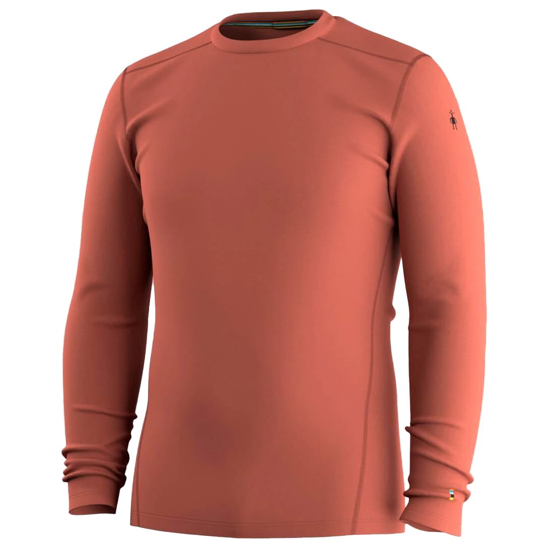 Мериносово термобельо Smartwool Merino 250 Baselayer Crew Boxed Merino base layer - Burnt Sienna