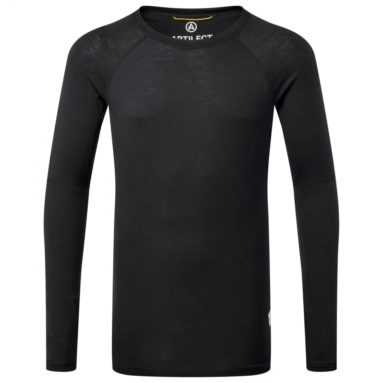Мъжко мериносово термобельо ARTILECT Boulder 125 Crew L/S Merino base layer - Black