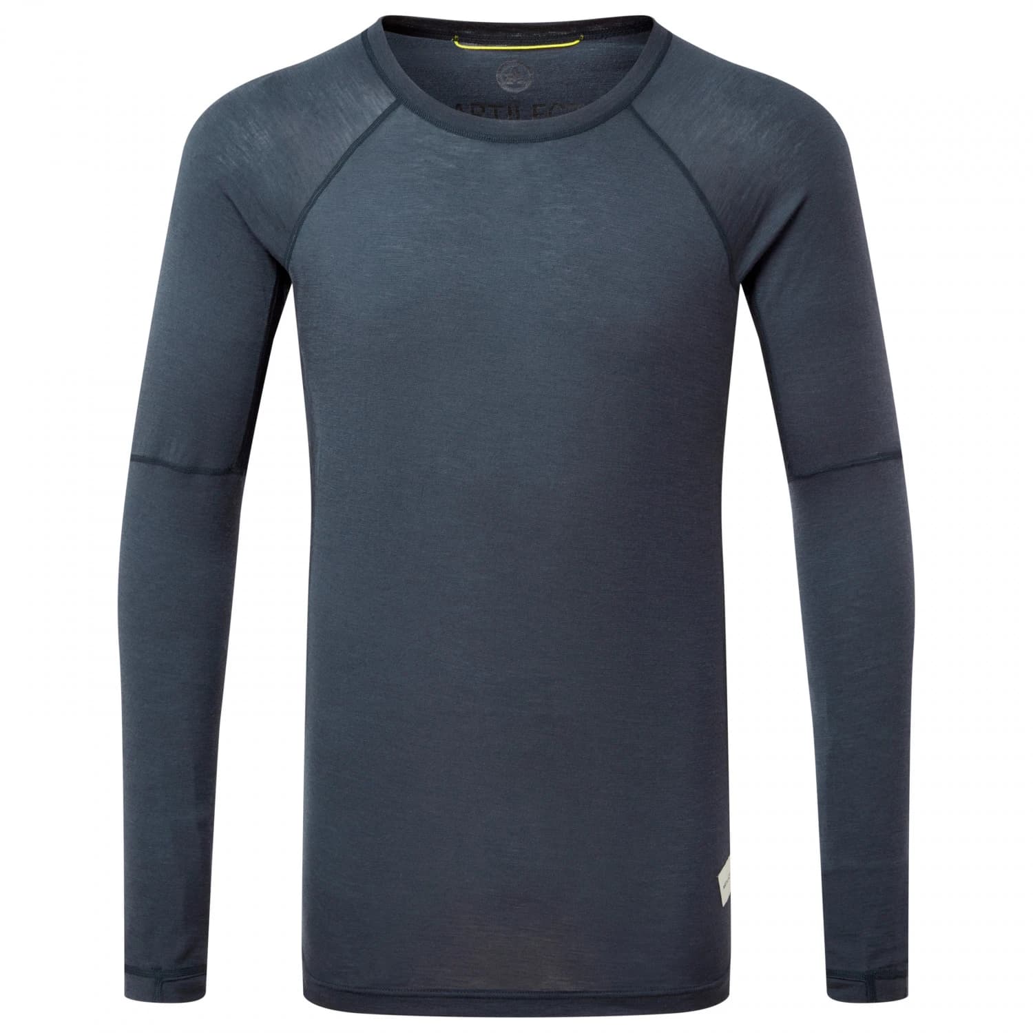 Мъжко мериносово термобельо ARTILECT Boulder 125 Crew L/S Merino base layer - Dusk Blue / Black