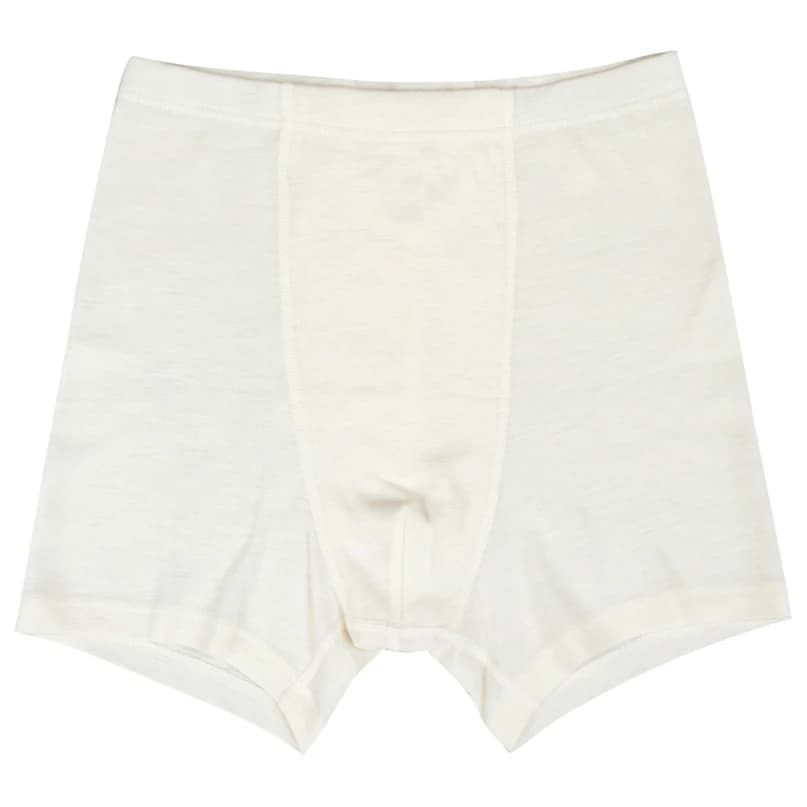 Мъжко мериносово термобельо Joha Boxershorts 100% Wool Merino base layer - Natur