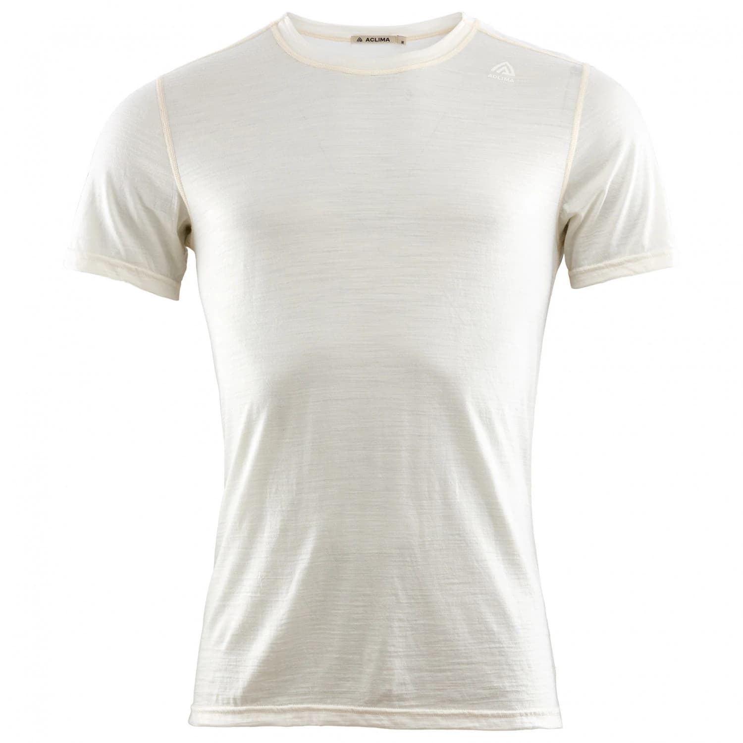 Мъжко мериносово термобельо Aclima Lightwool Undershirt Tee Merino base layer - Nature