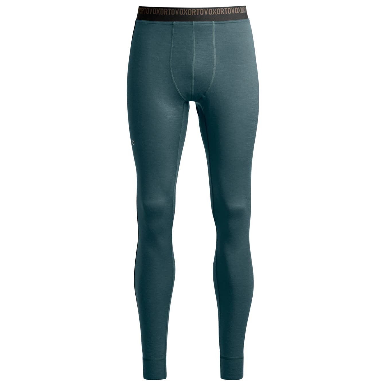 Мъжко мериносово термобельо Ortovox 185 Rock'N'Wool Long Pants Merino base layer - Dark Arctic Grey
