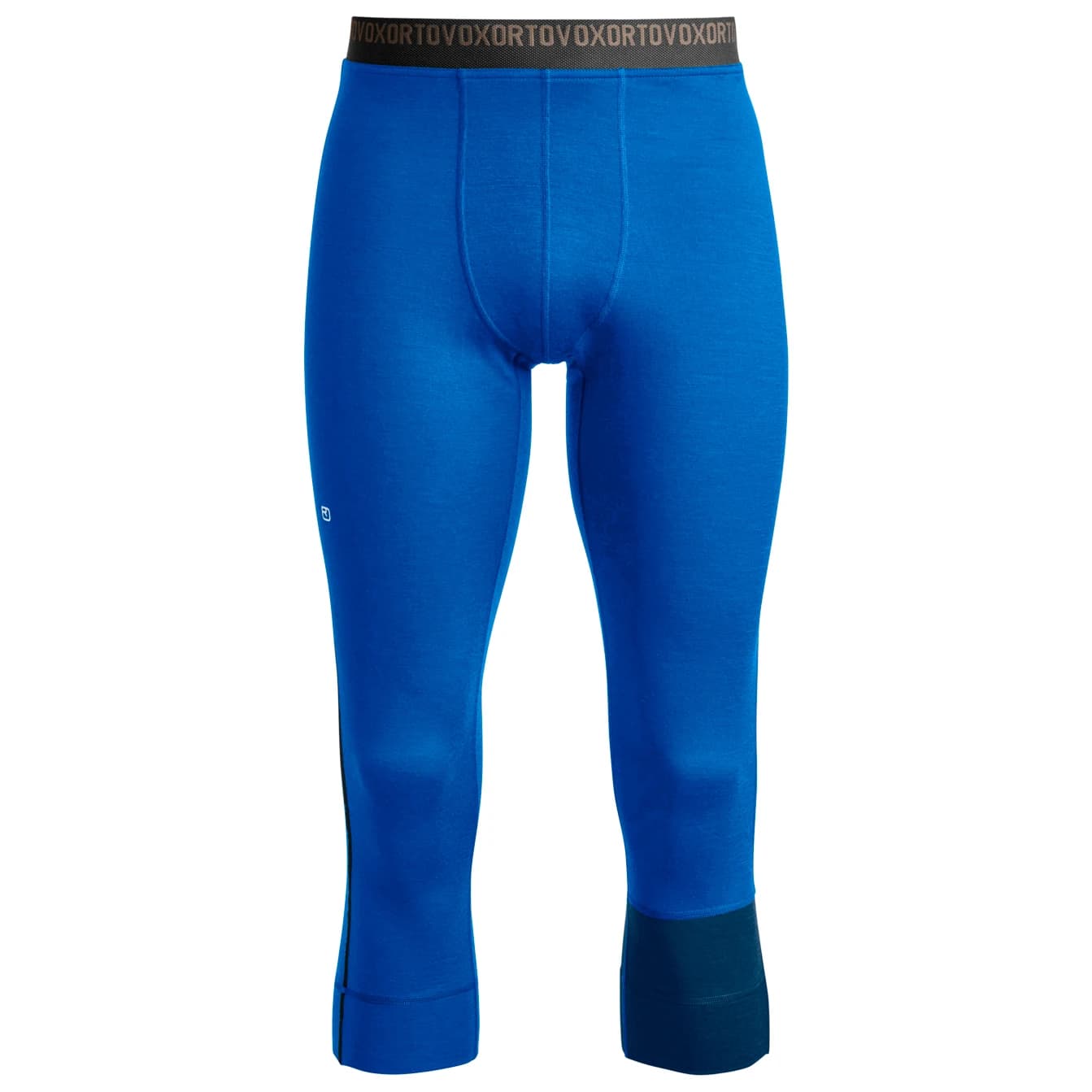 Мъжко мериносово термобельо Ortovox 185 Rock'N'Wool Short Pants Merino base layer - Blue Note